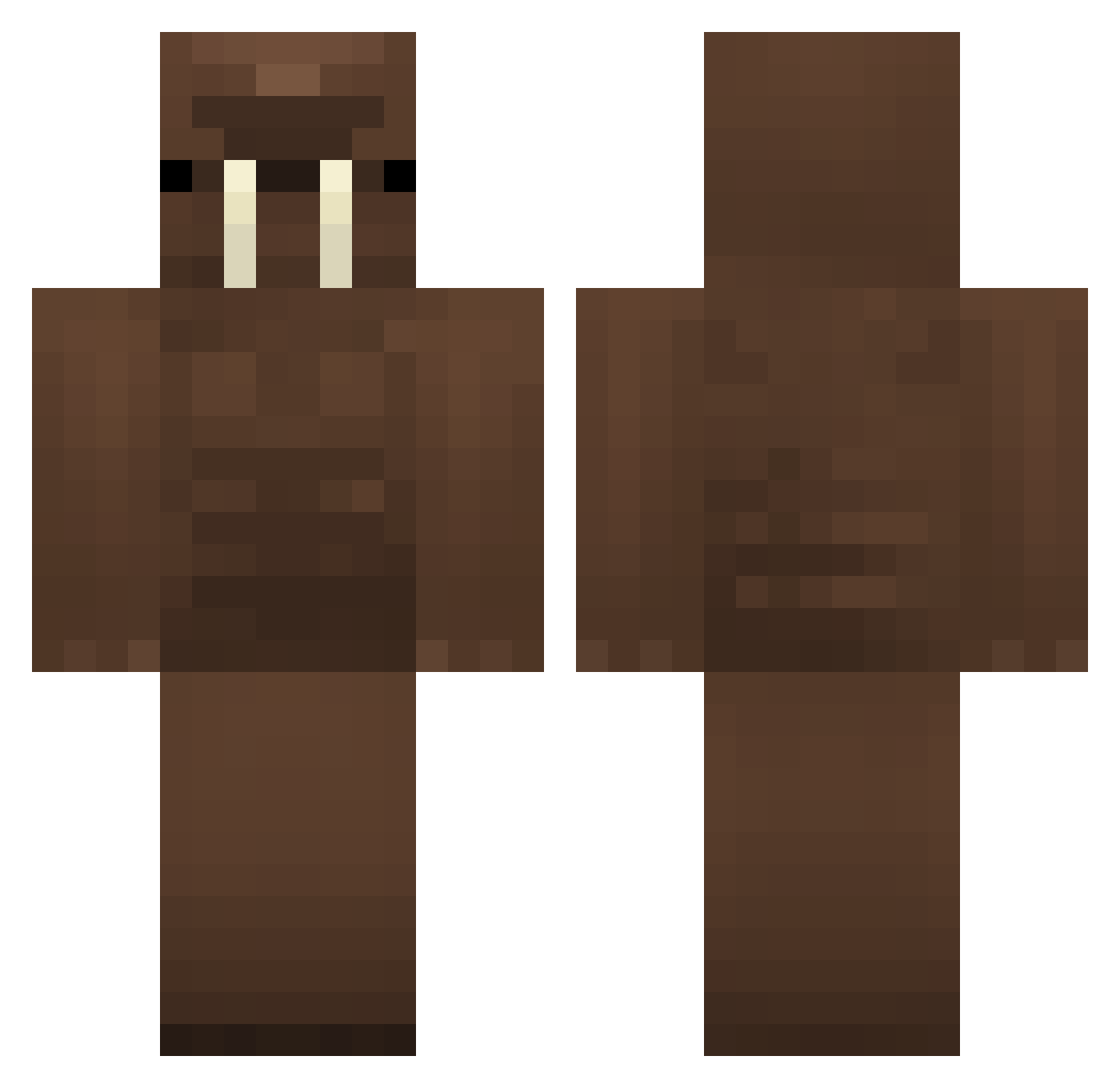 D3VIL_142 Minecraft skin, front and back view