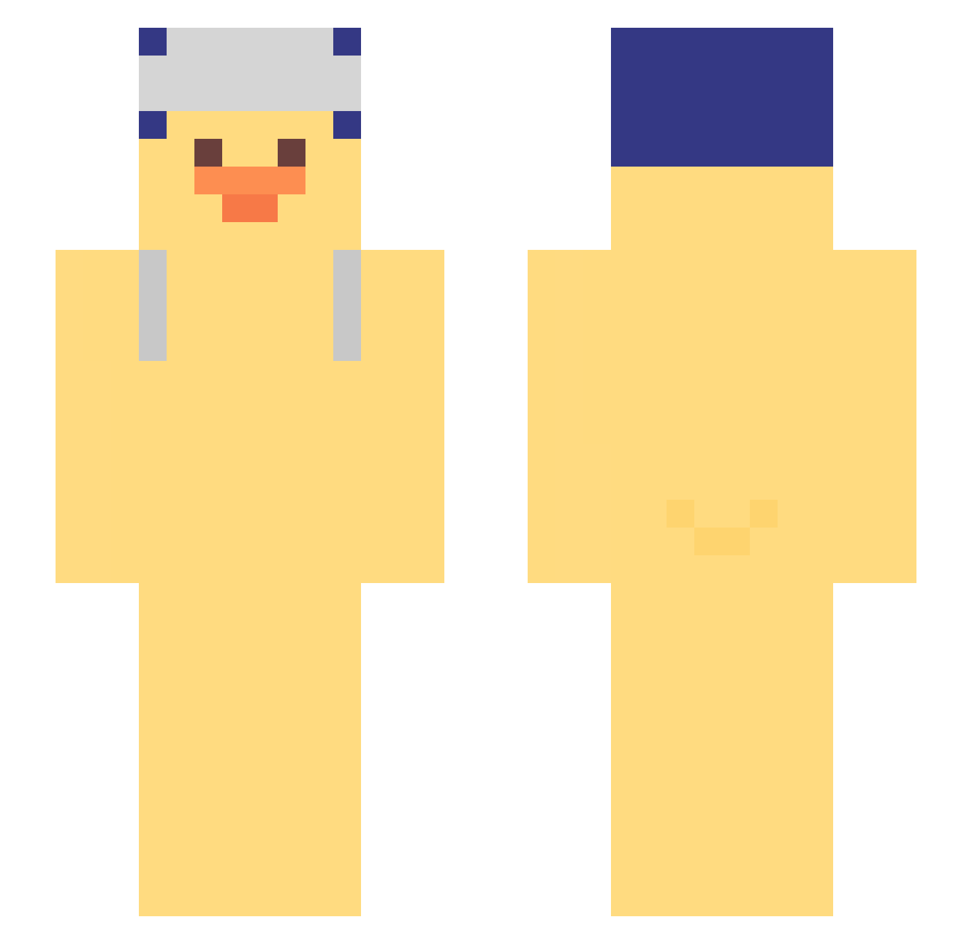 xleb_nul_ Minecraft skin, front and back view
