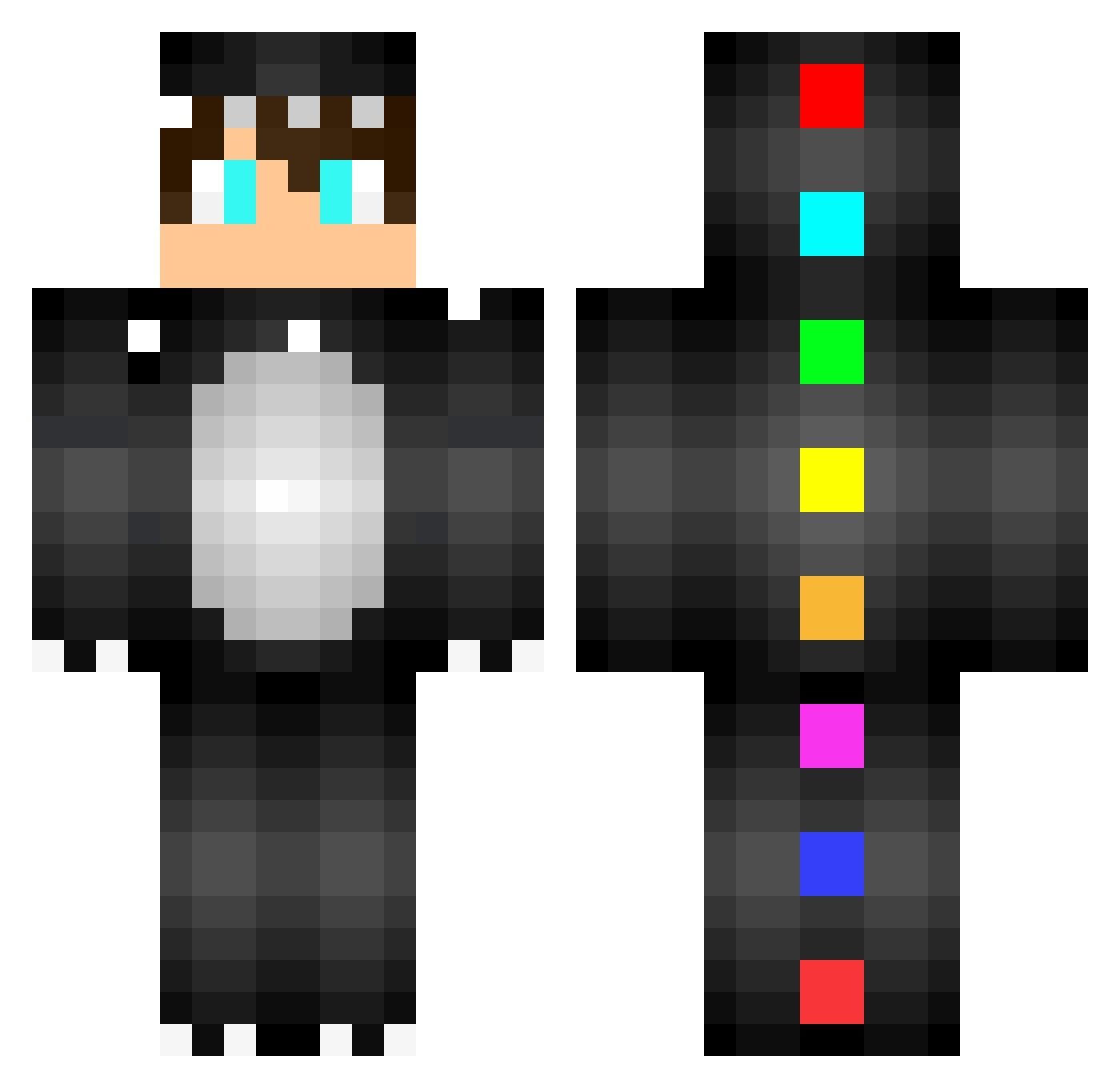 TMTnoob_VN Minecraft skin, front and back view
