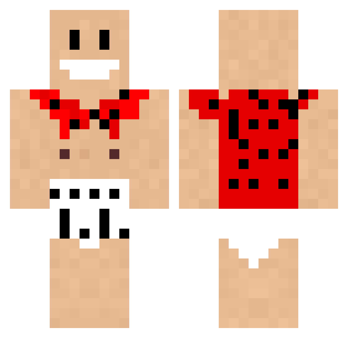 Tohvelli_ - fred flintstone Minecraft skin
