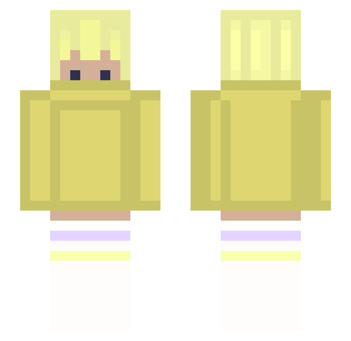 R1ley_St1nks Minecraft skin, front and back view