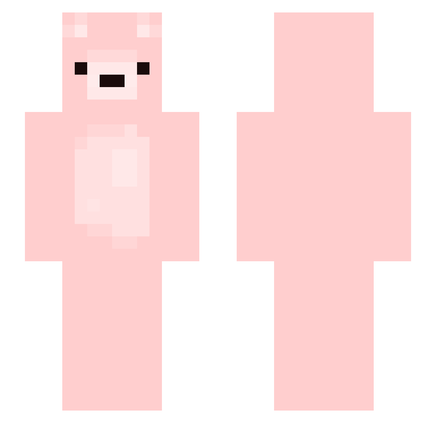 Vyp3rrx Minecraft skin, front and back view