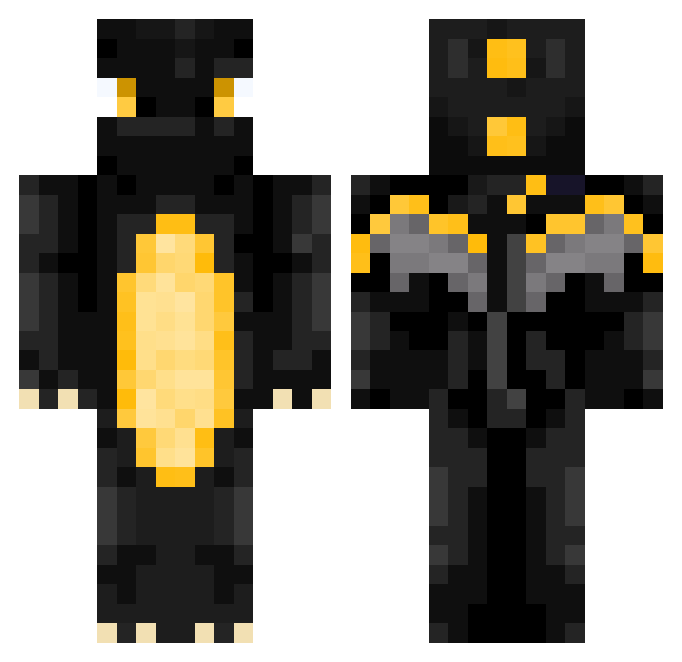 Smosius_Maximus Minecraft skin, front and back view