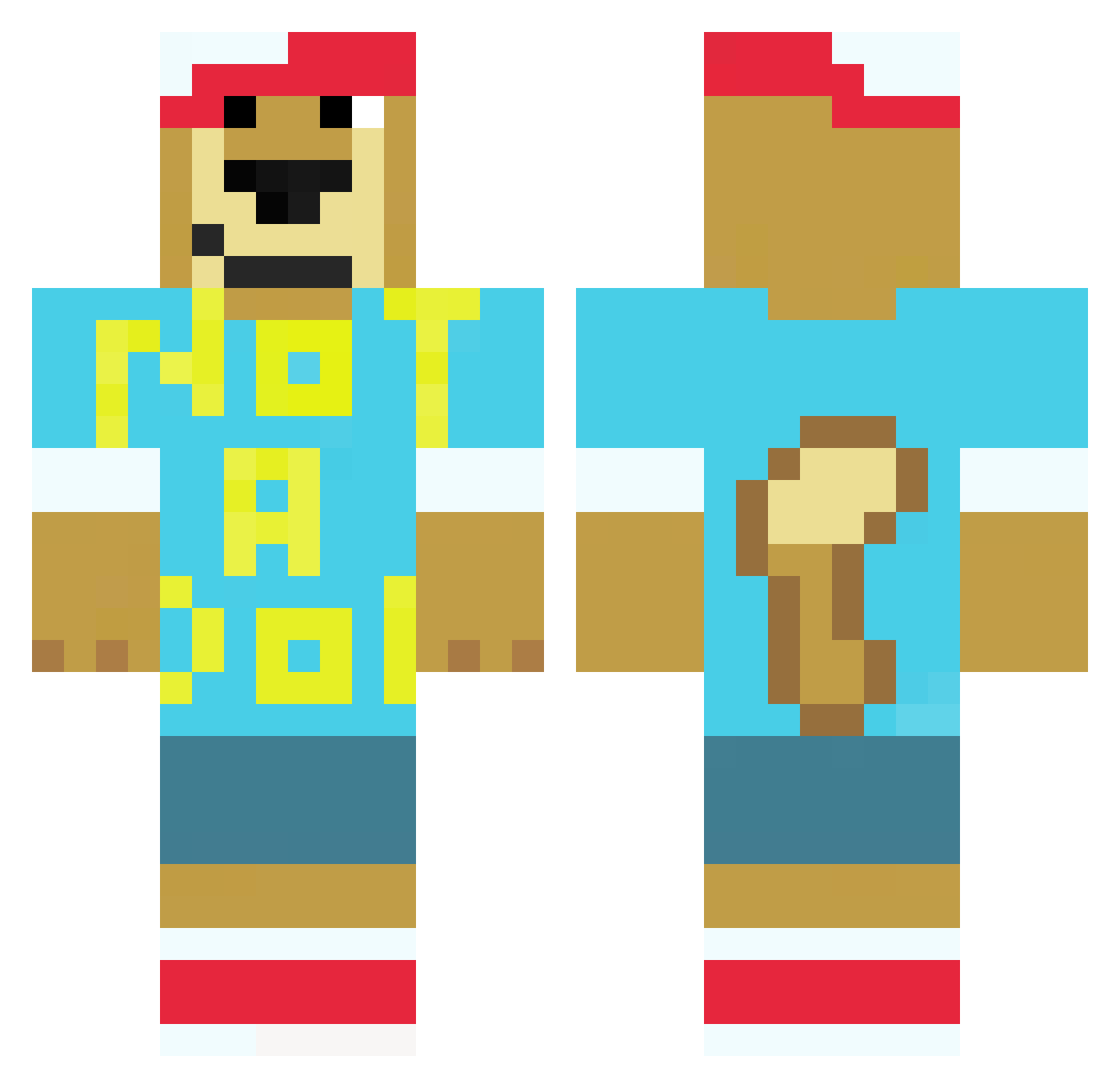 n9t3 - dogday Minecraft skin