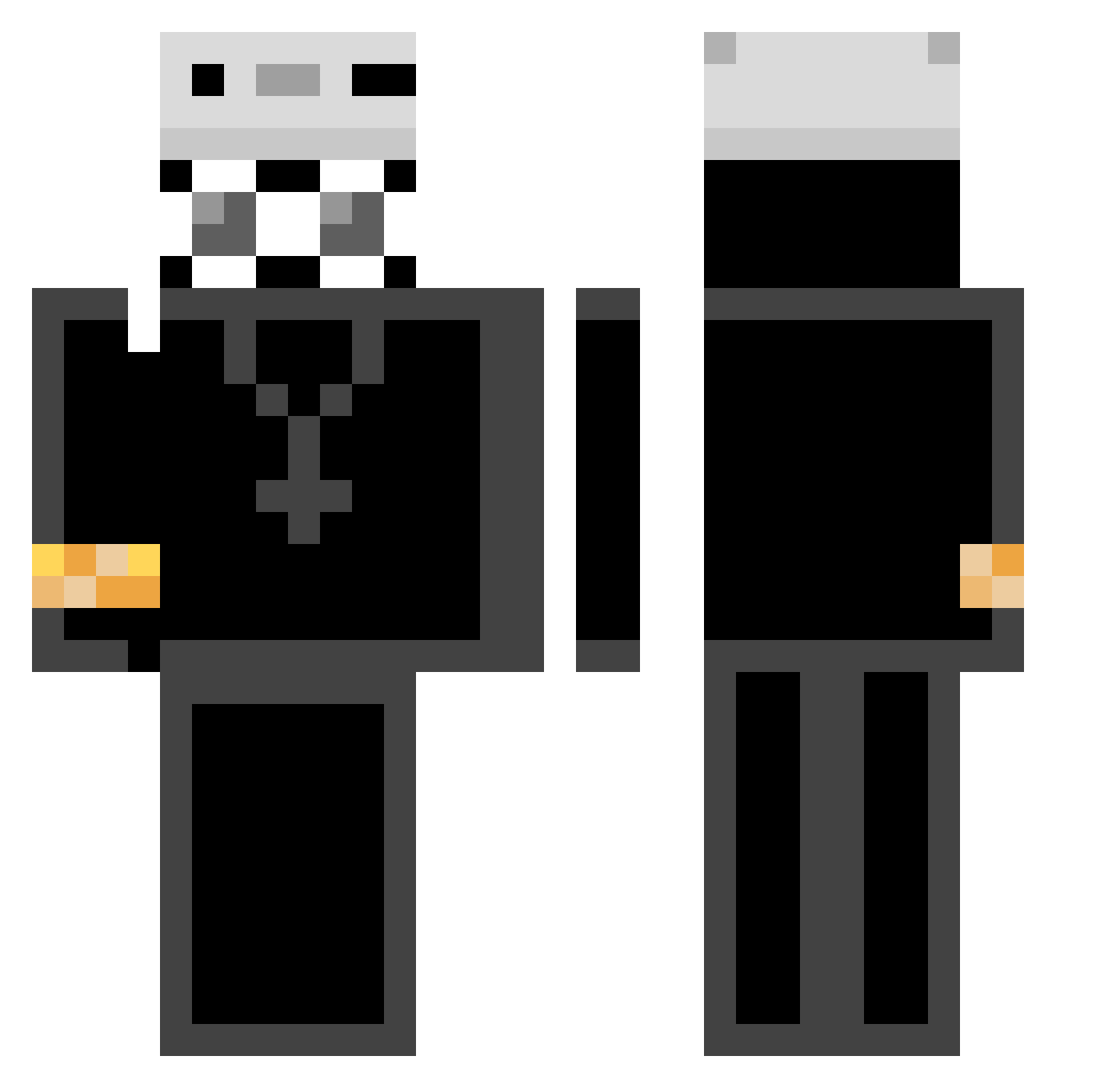tungsahur_sebus Minecraft skin, front and back view