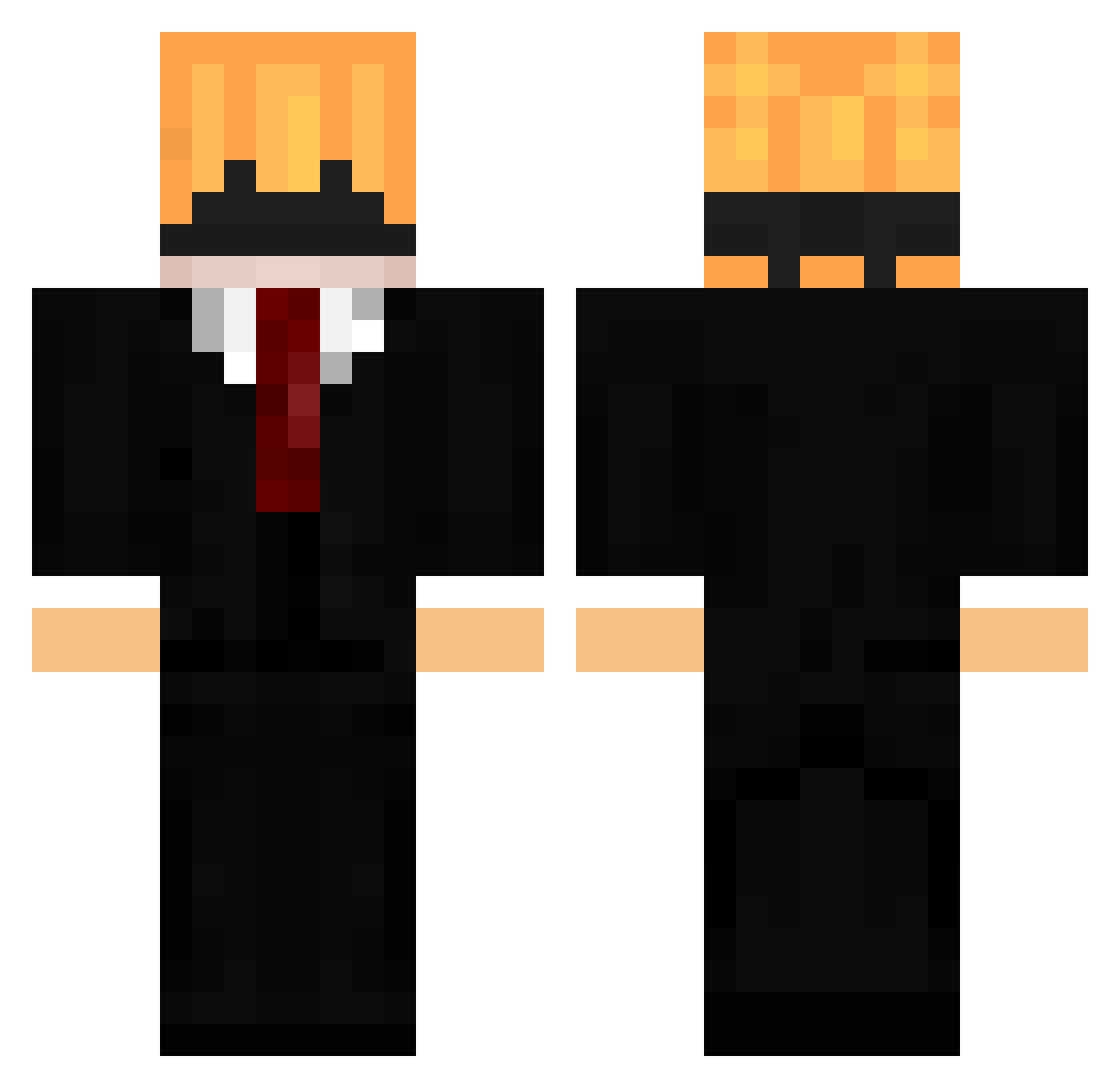 SRMARCOLA_ Minecraft skin, front and back view