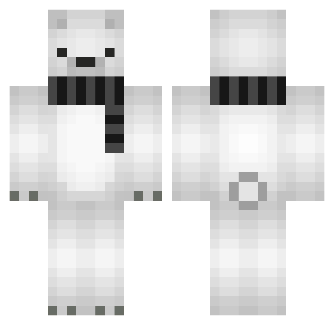 Teddys_vater Minecraft skin, front and back view