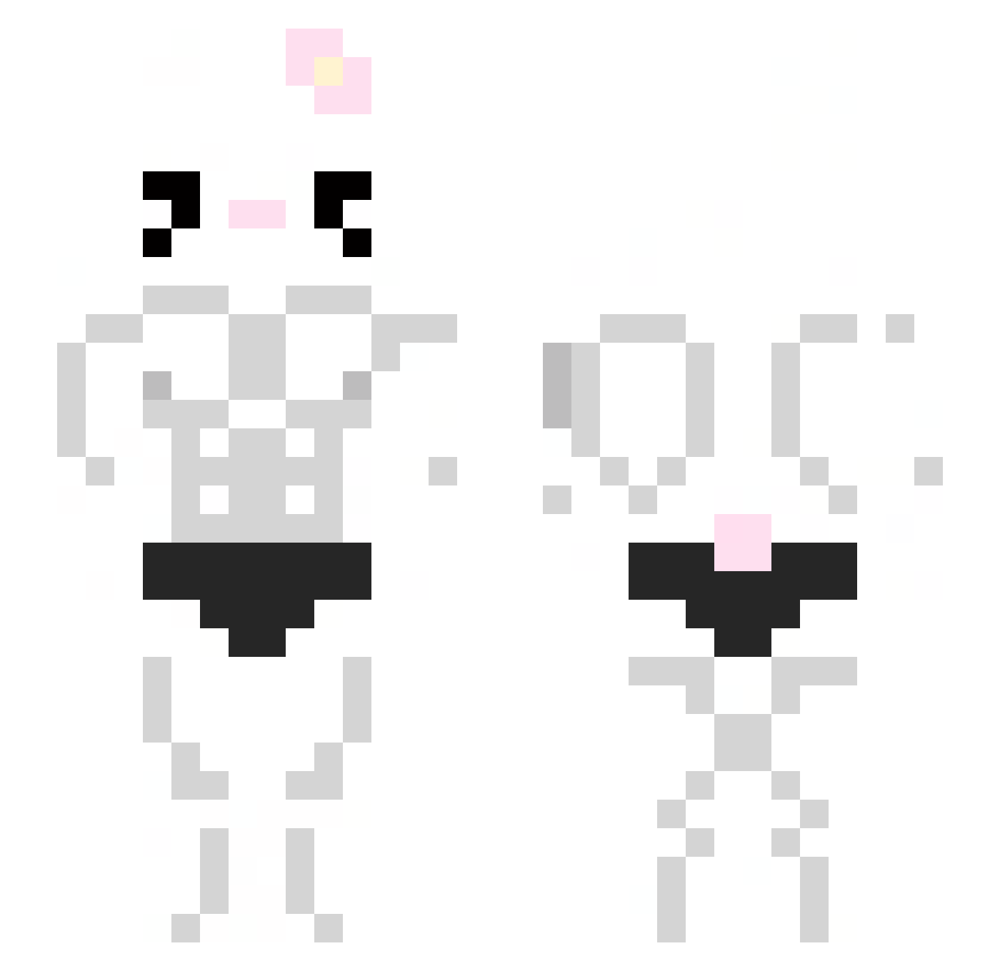 iheartcats6969 Minecraft skin, front and back view