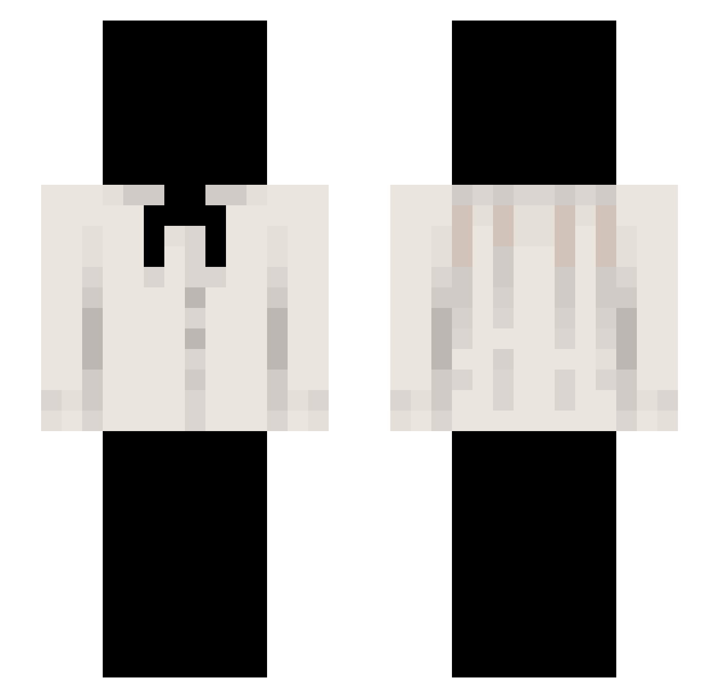 Tqiyo_ Minecraft skin, front and back view