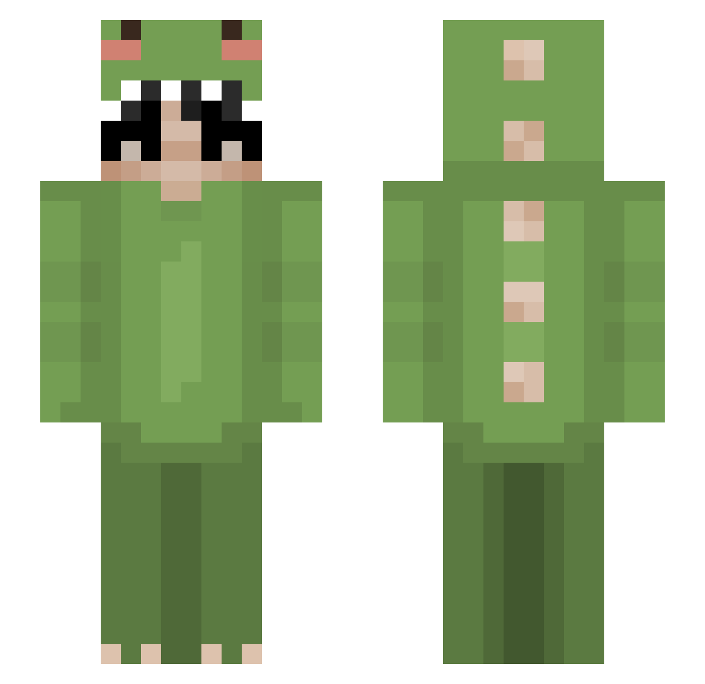 eywa_1706 Minecraft skin, front and back view