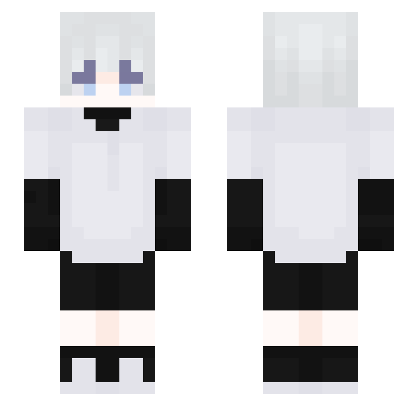 TR_Dawig Minecraft skin, front and back view