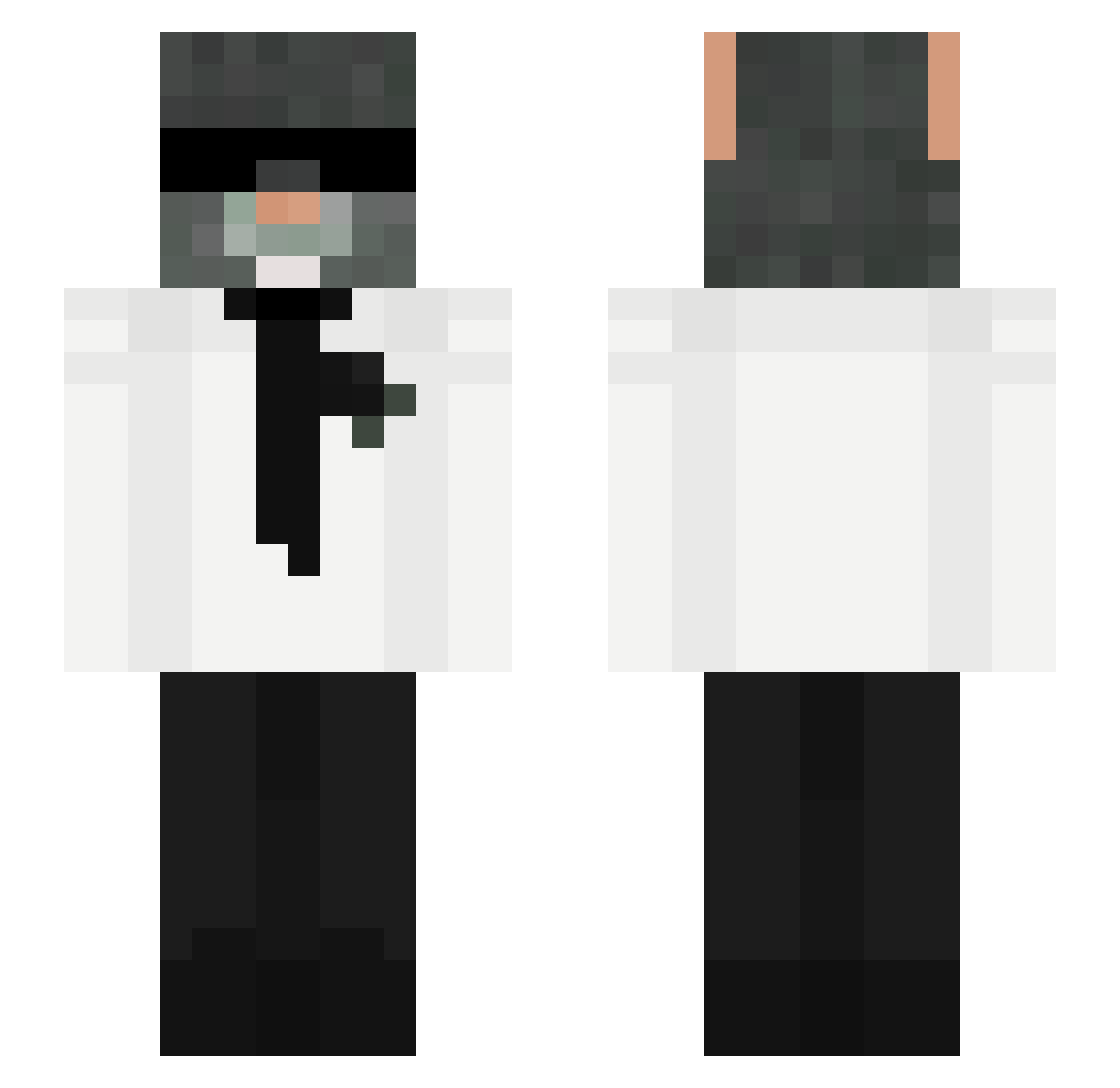 Skilan__ Minecraft skin, front and back view