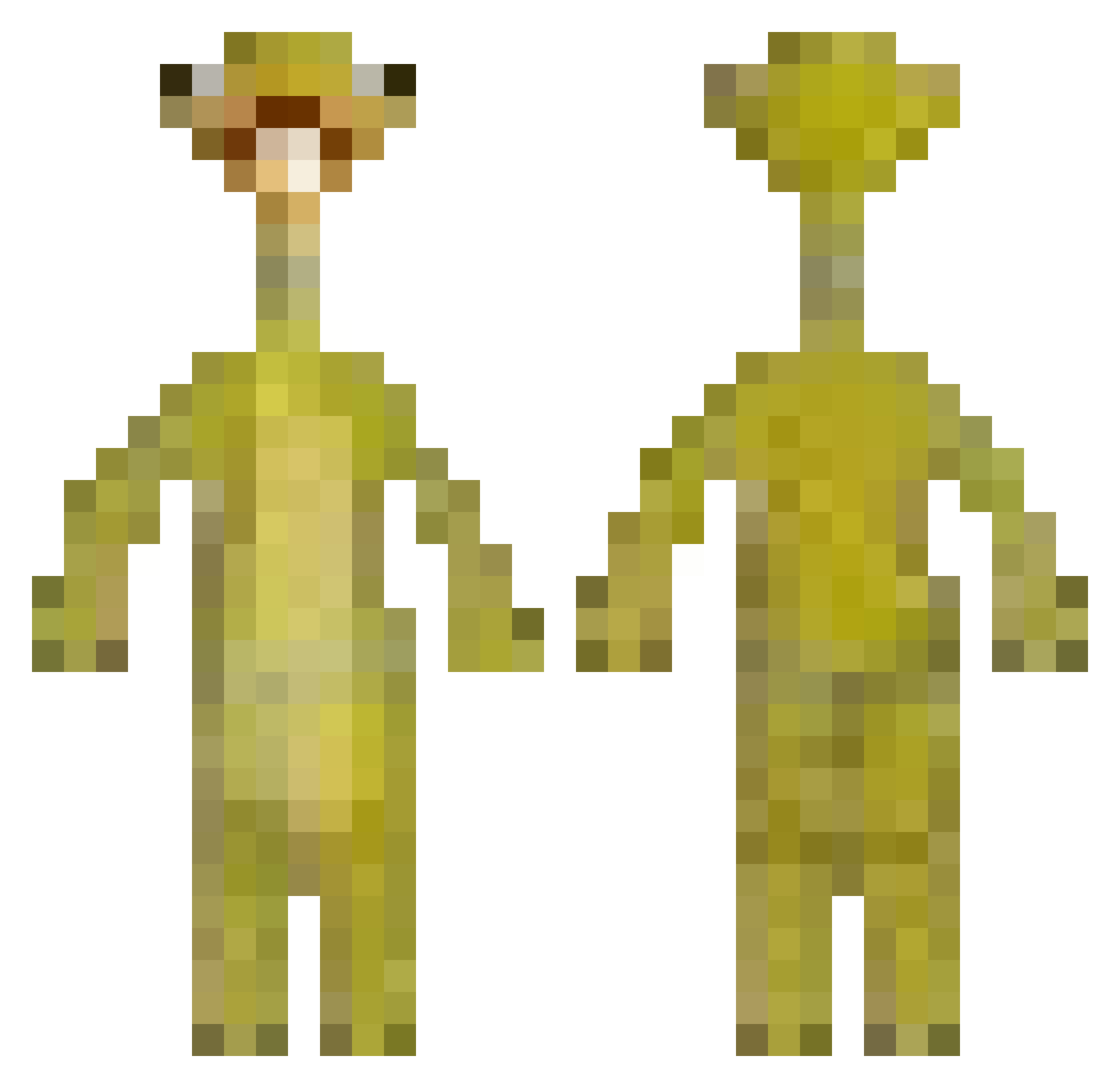 anabeleee Minecraft skin, front and back view