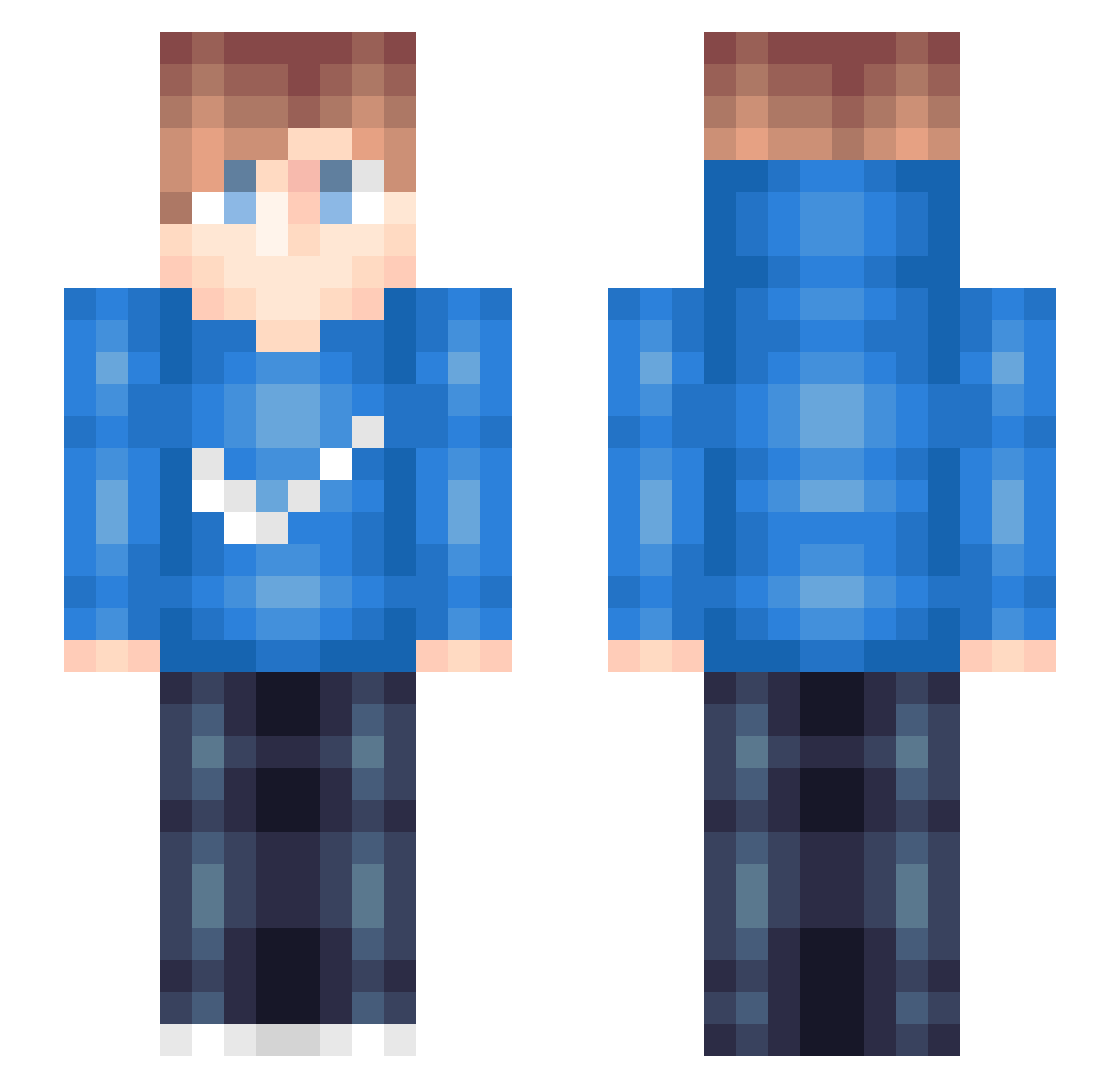 sir_deathatron Minecraft skin, front and back view