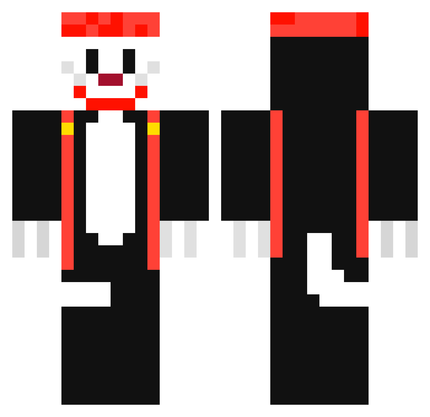 katten_i_hatten Minecraft skin, front and back view