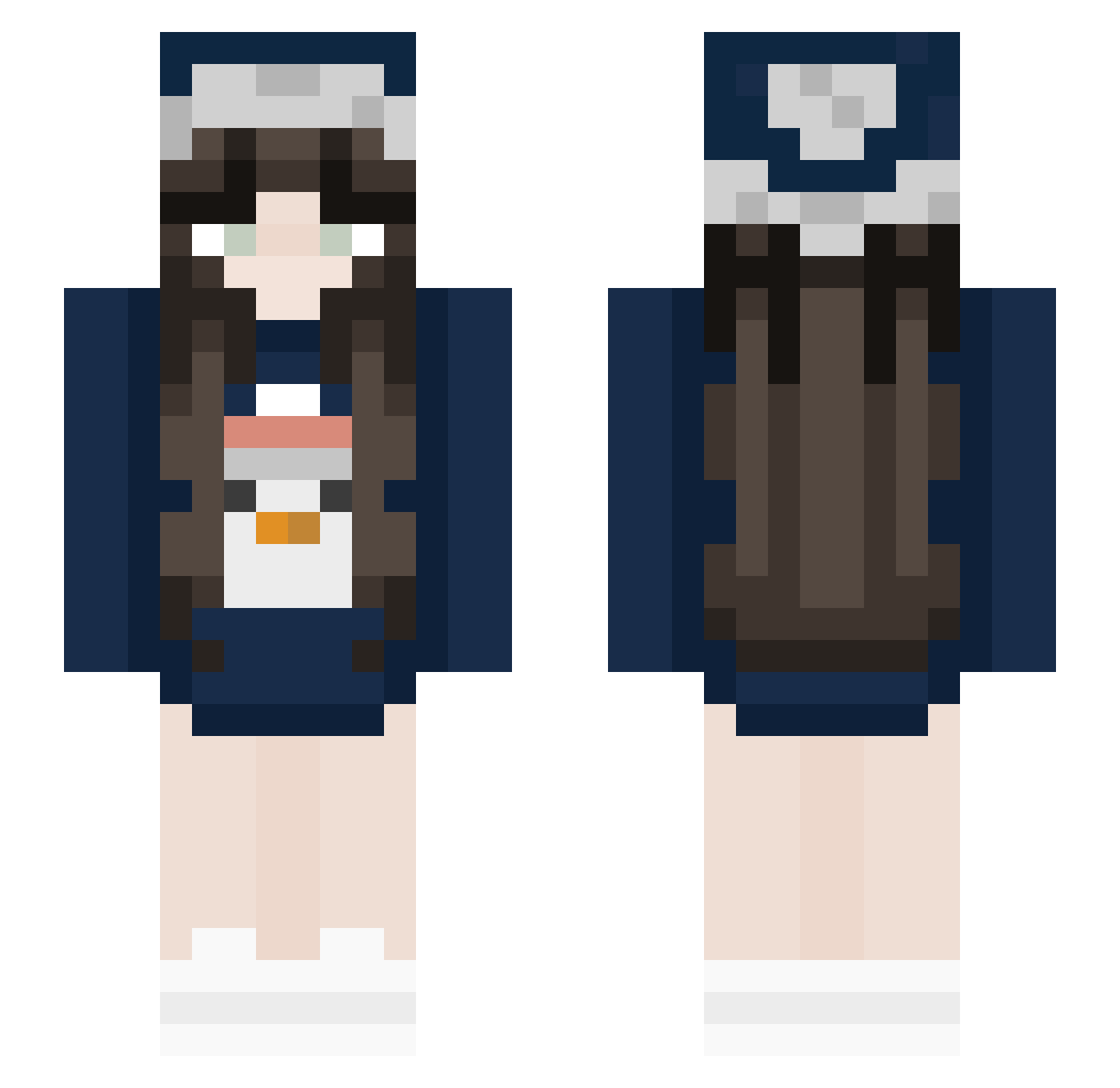 marshall_2 Minecraft skin, front and back view