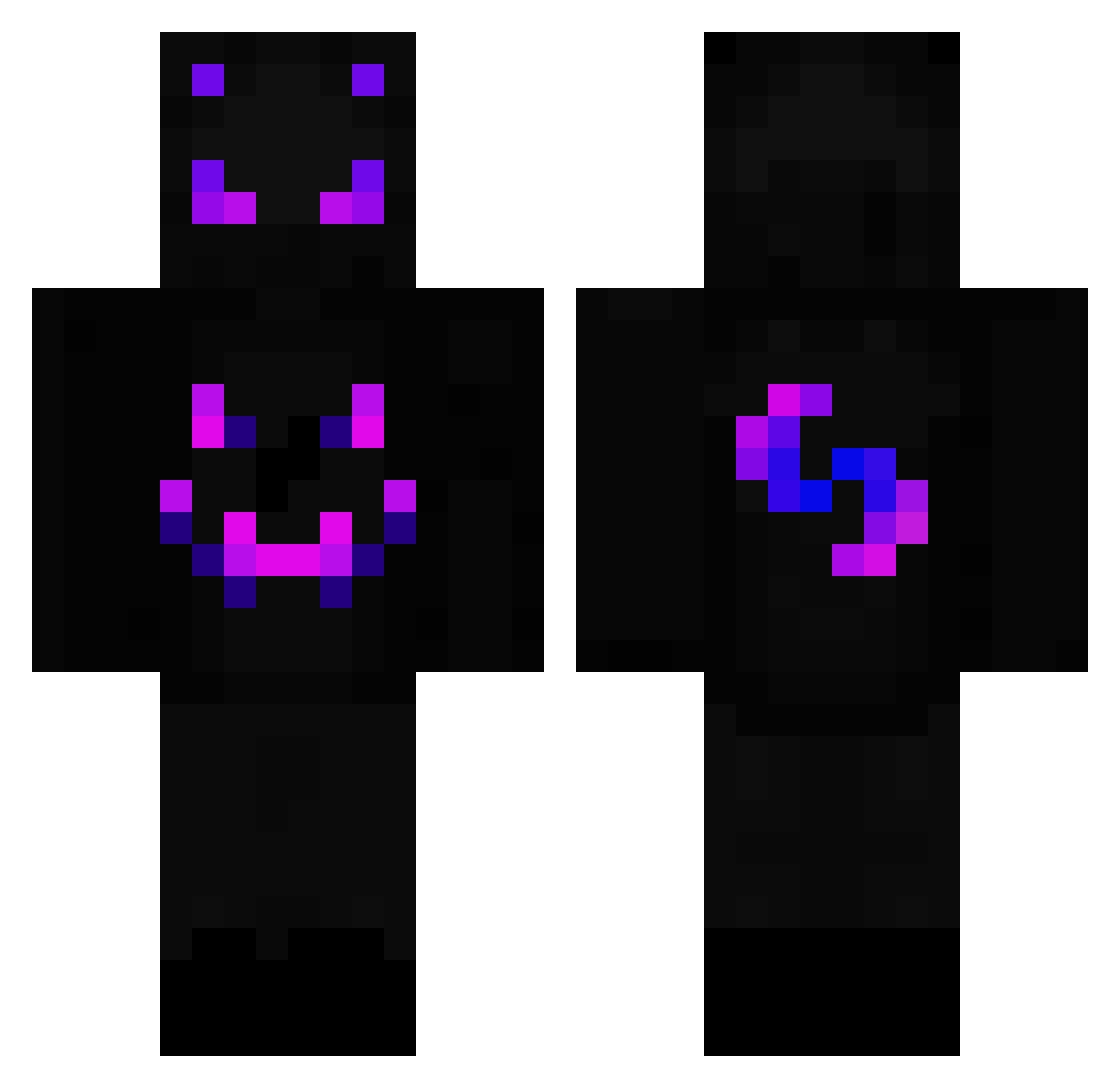 agasthyaexe Minecraft skin, front and back view
