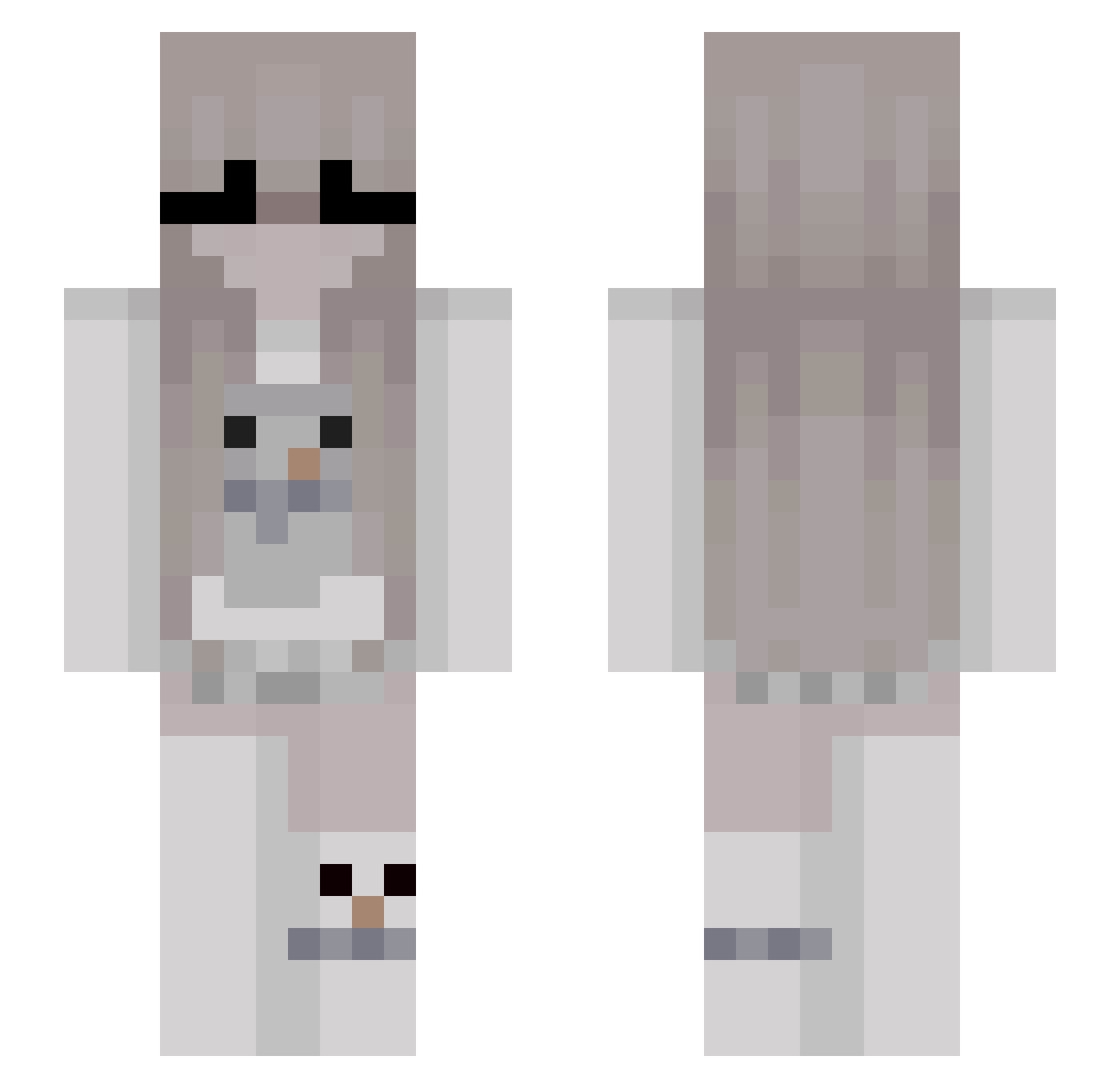 scierkaguczi Minecraft skin, front and back view