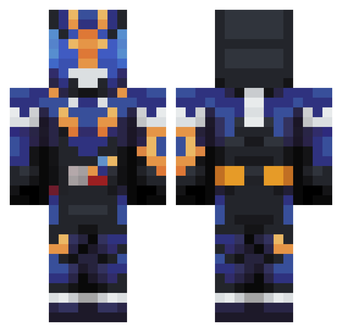 weezing_away Minecraft skin, front and back view