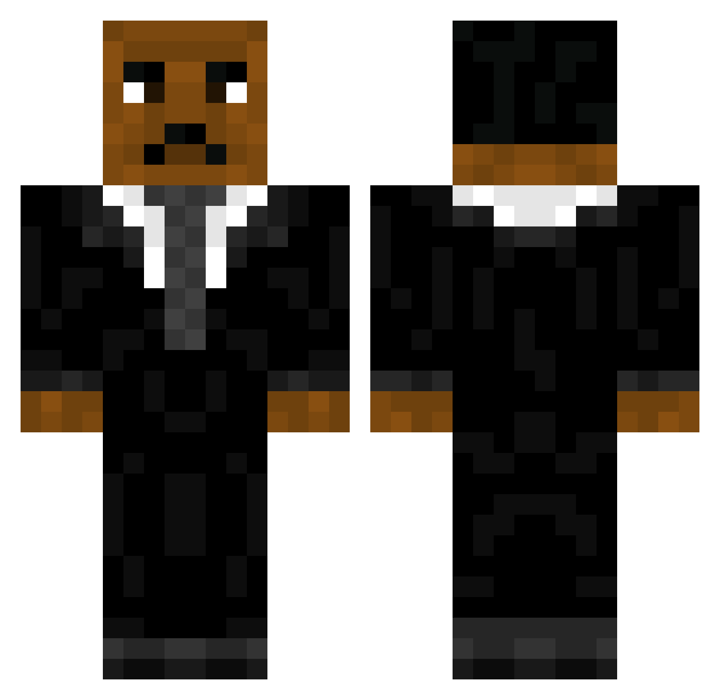 22savage_ Minecraft skin, front and back view