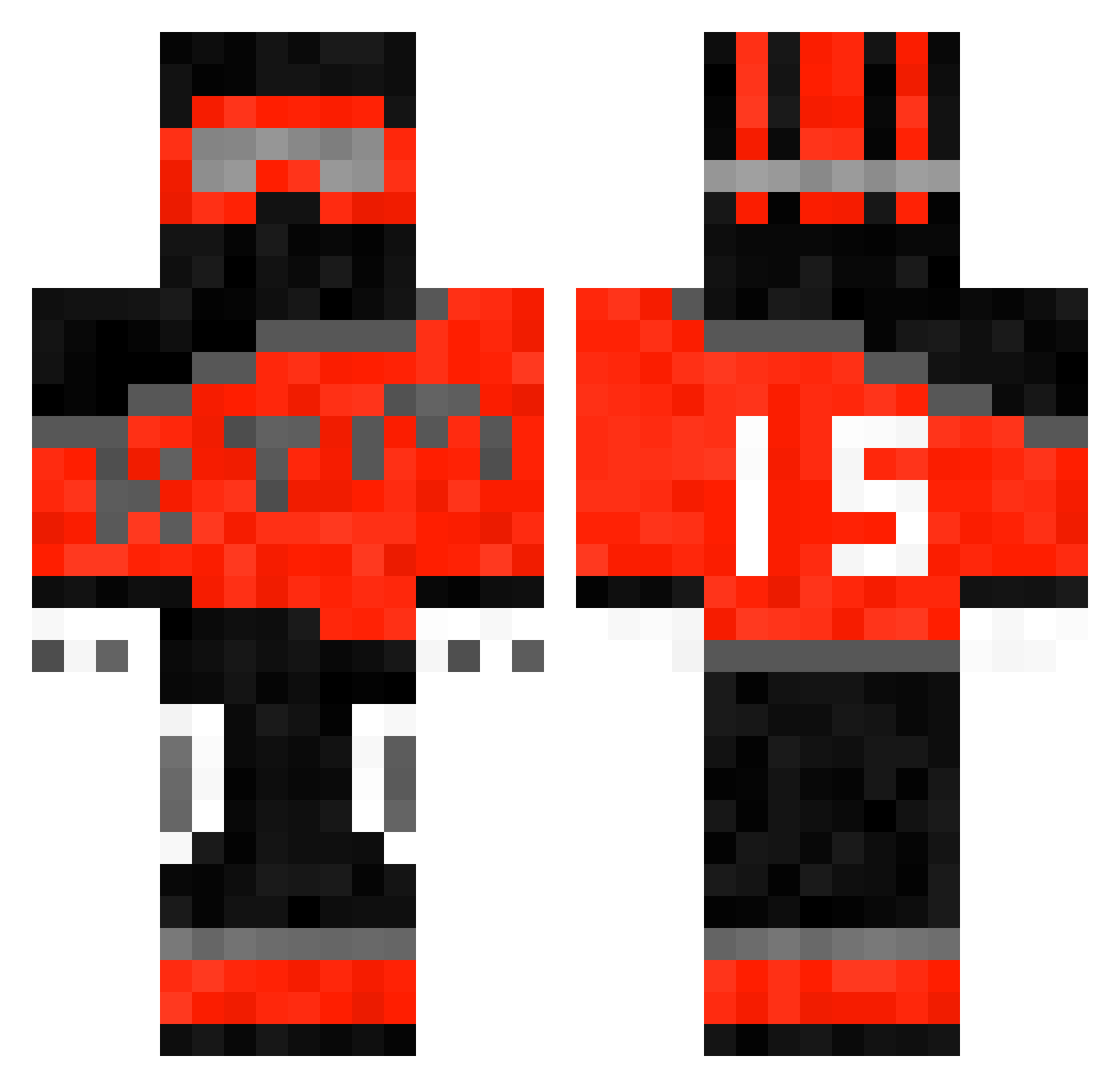 A_BavarianGuy Minecraft skin, front and back view