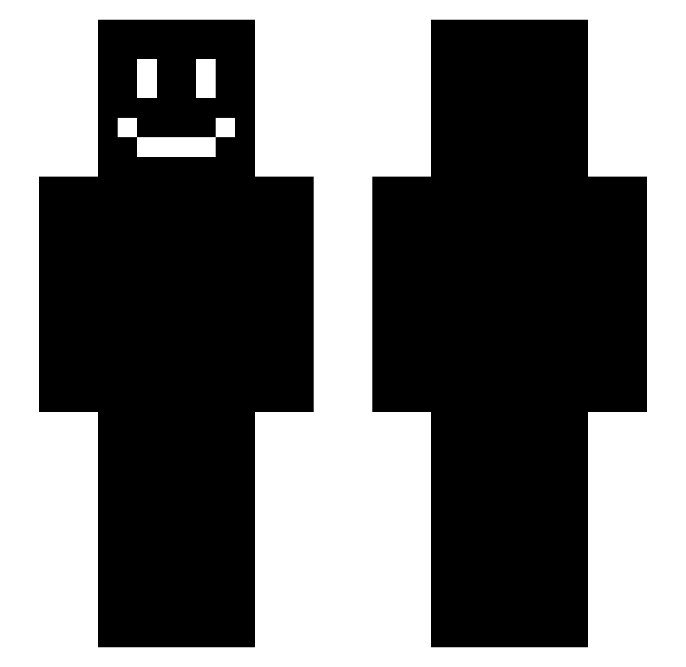 twix_8 Minecraft skin, front and back view