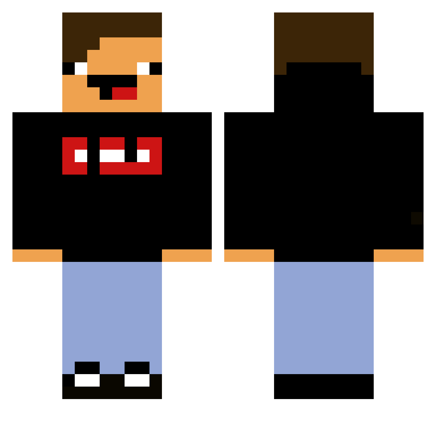 oofey_doofey Minecraft skin, front and back view