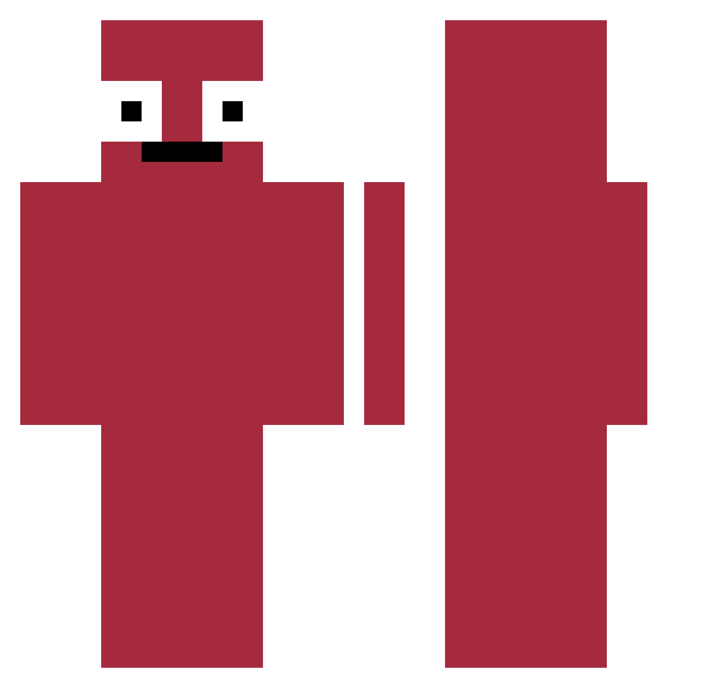 YeEunLeeKimtaeHo Minecraft skin, front and back view