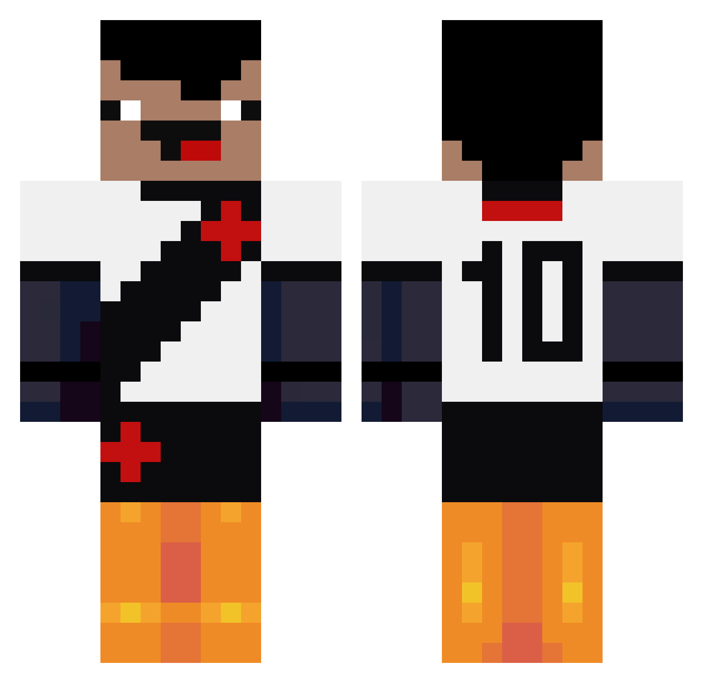 vitor20132013 Minecraft skin, front and back view