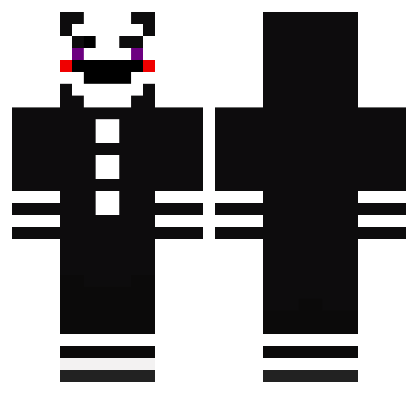 Jey_es Minecraft skin, front and back view