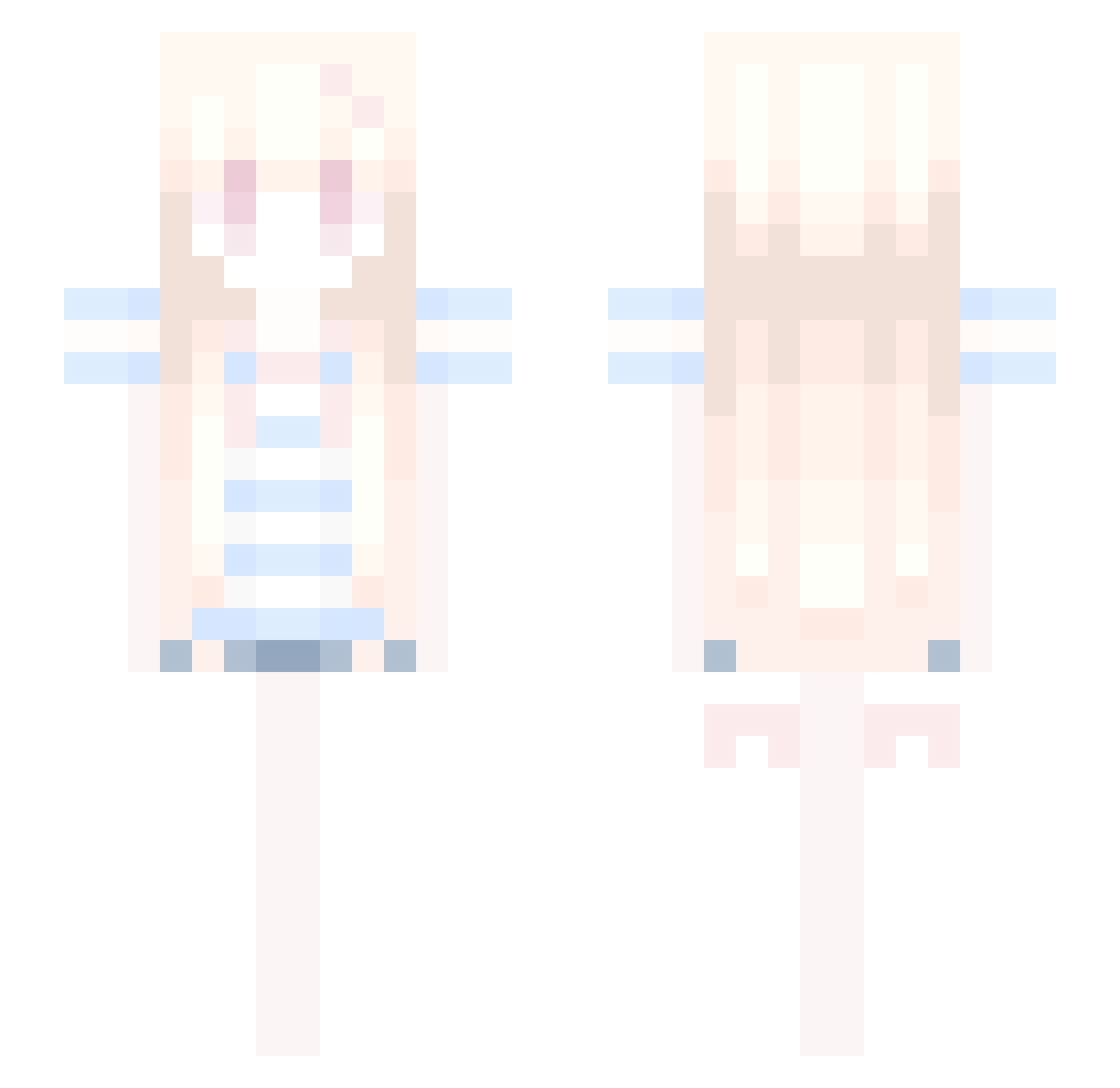 sedat1ive Minecraft skin, front and back view