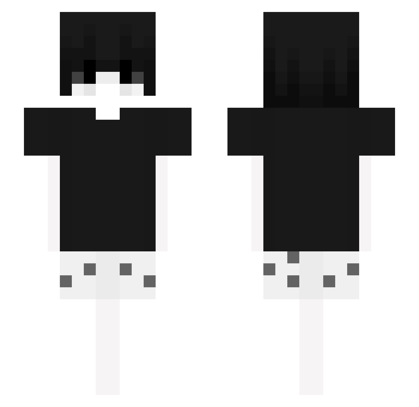 skyers_PwbKC Minecraft skin, front and back view