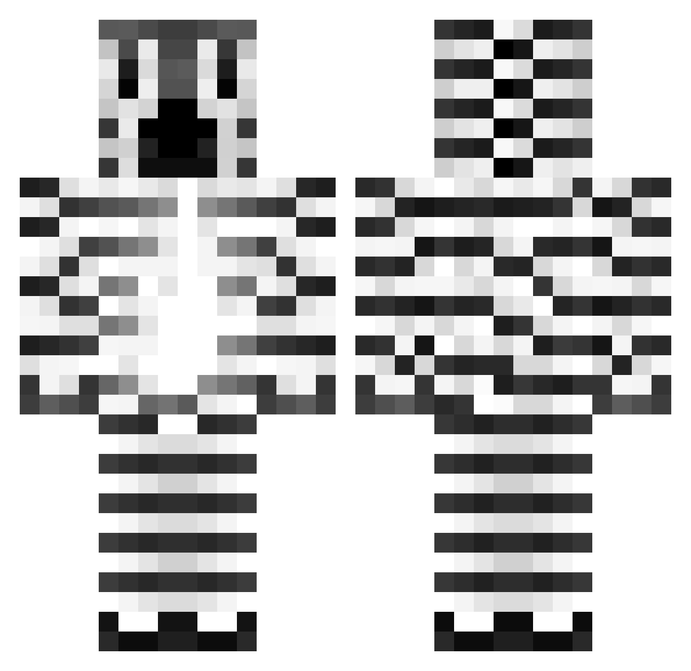 Cleo - zebra Minecraft skin