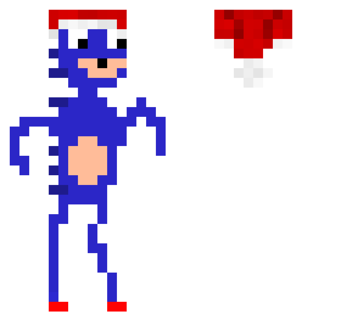 malucodocaneco Minecraft skin, front and back view