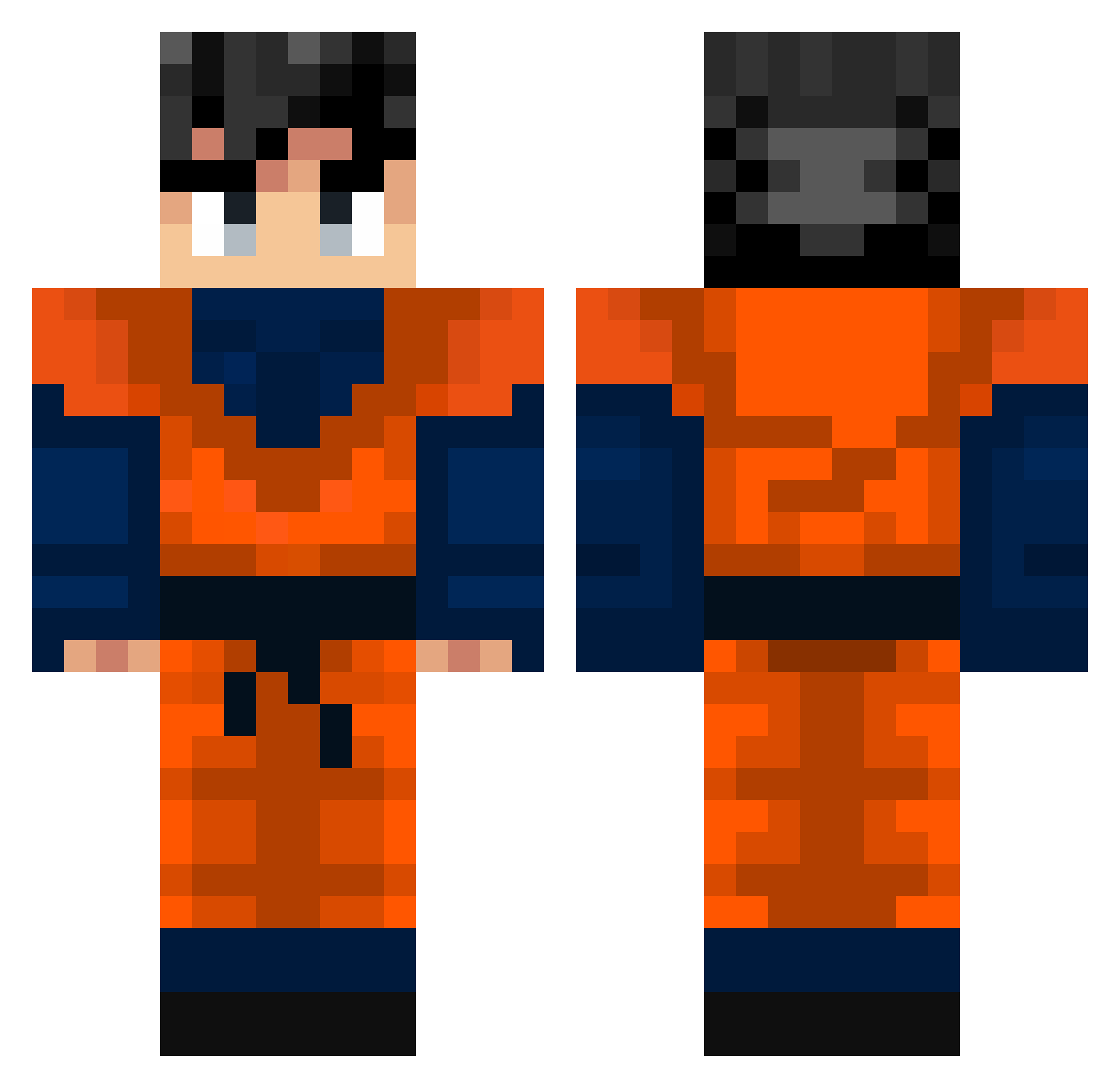 PachalovOce92 Minecraft skin, front and back view