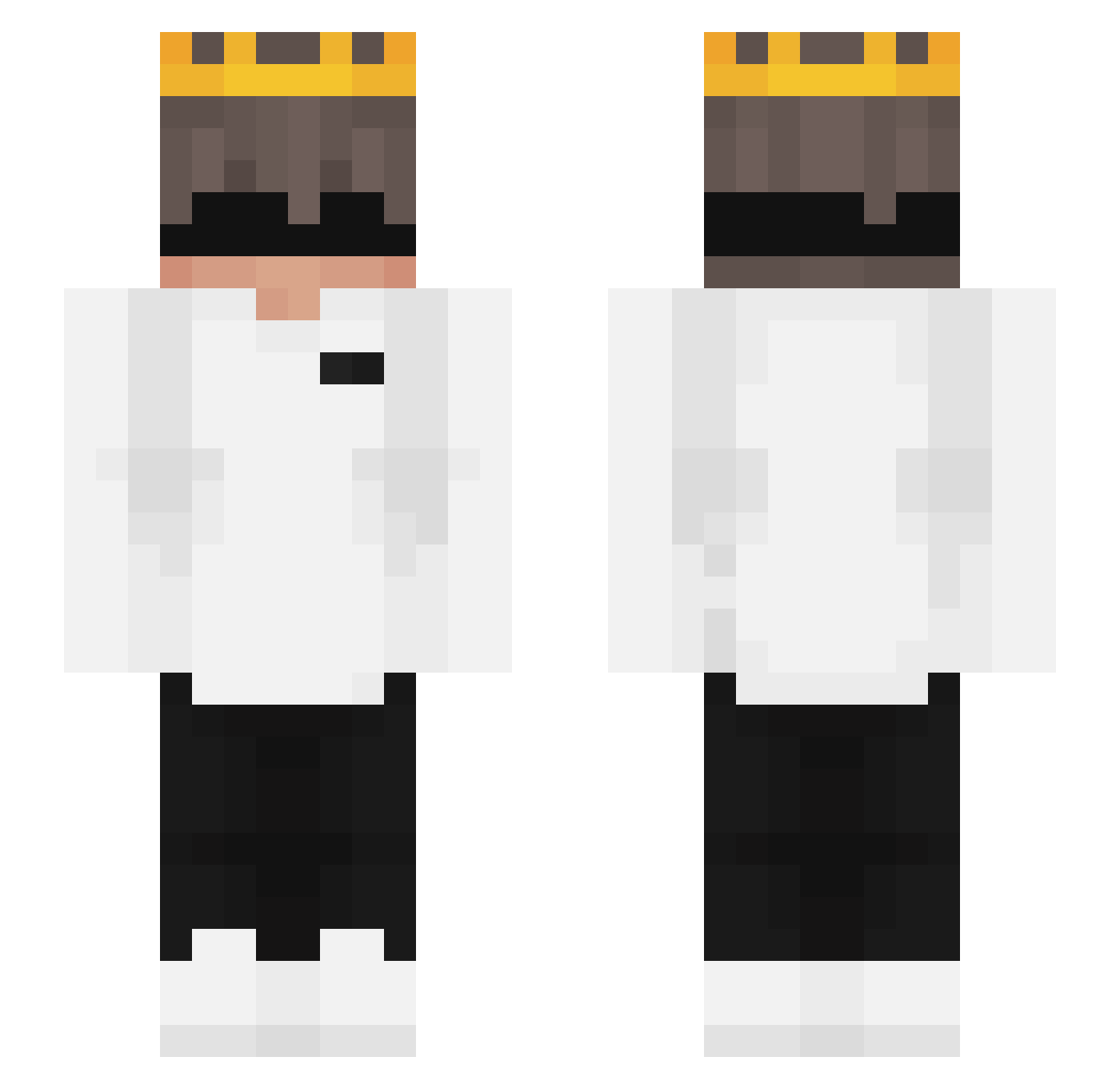 IlLordFenix Minecraft skin, front and back view