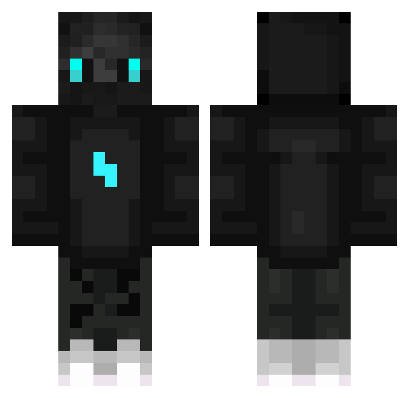RallhsOKavliarhs Minecraft skin, front and back view