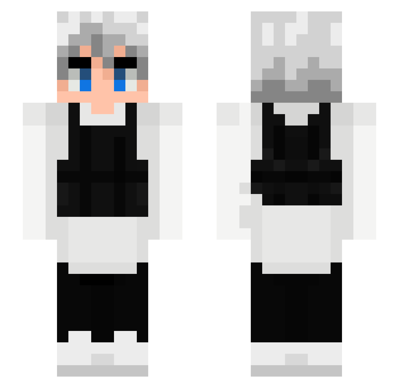 szymekminecraft1 Minecraft skin, front and back view