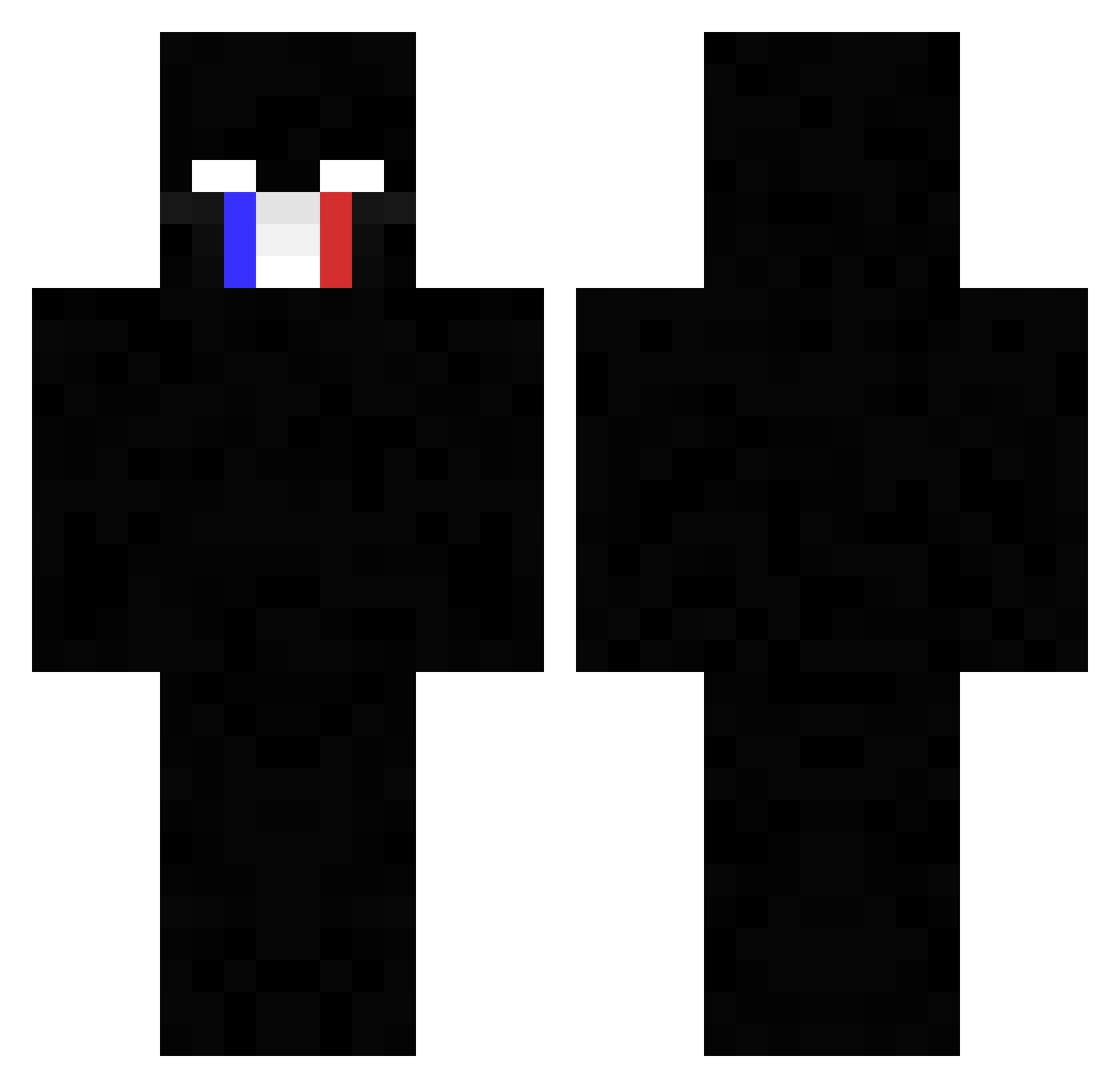 LAVINEZ11 Minecraft skin, front and back view