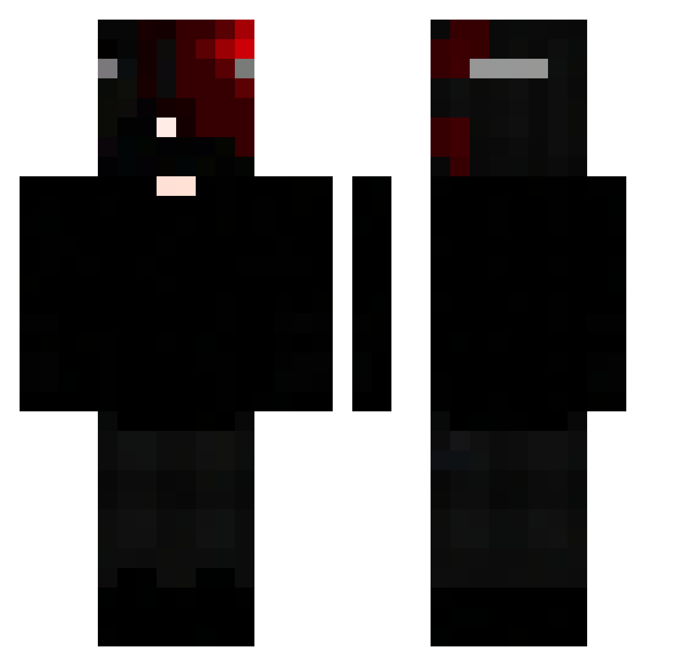 Julianooo1602 Minecraft skin, front and back view
