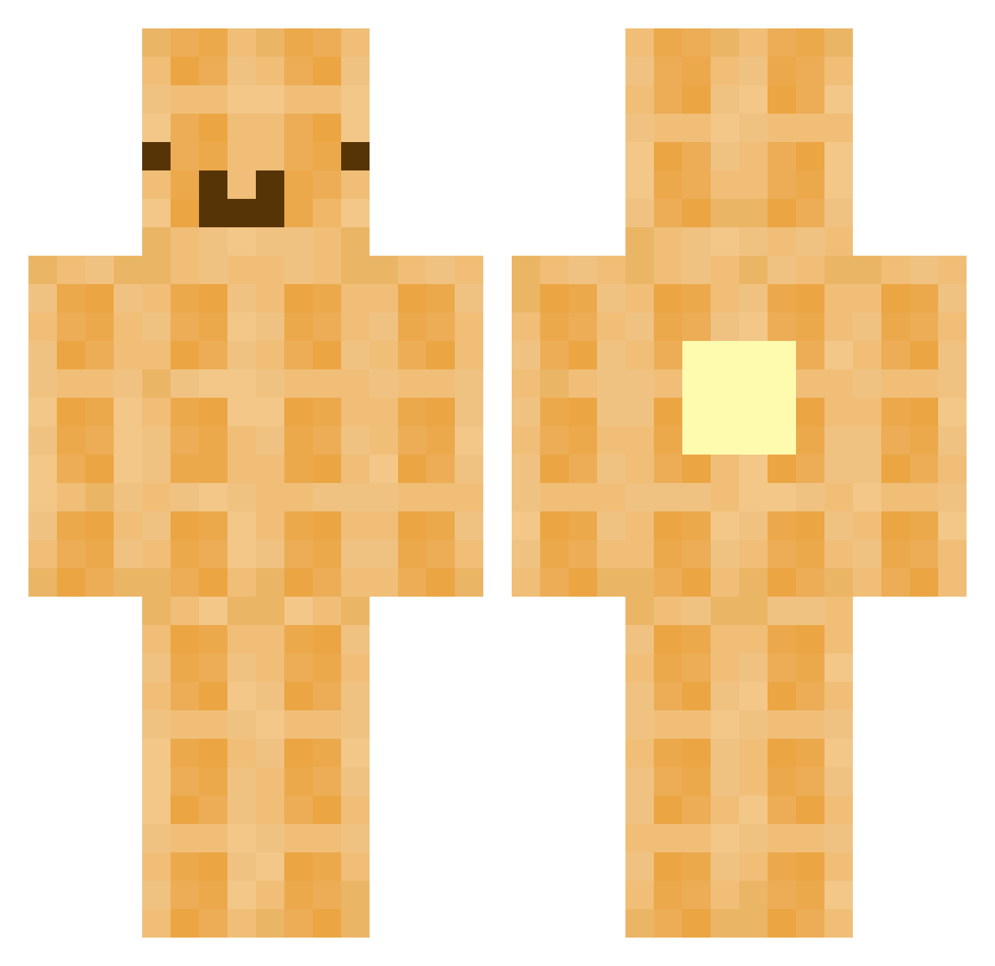 rotemg5 Minecraft skin, front and back view
