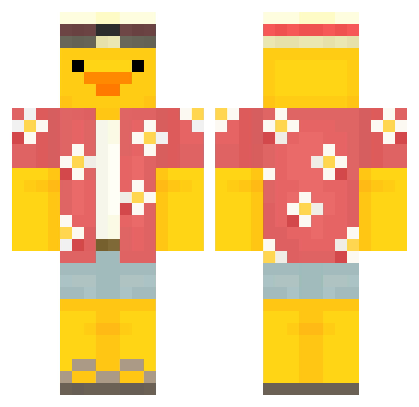 _0_balance_0_ Minecraft skin, front and back view