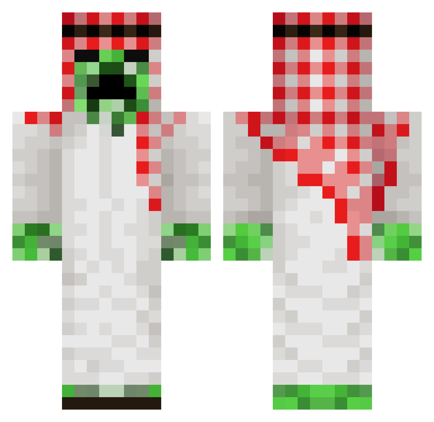 gabriu_0909 Minecraft skin, front and back view
