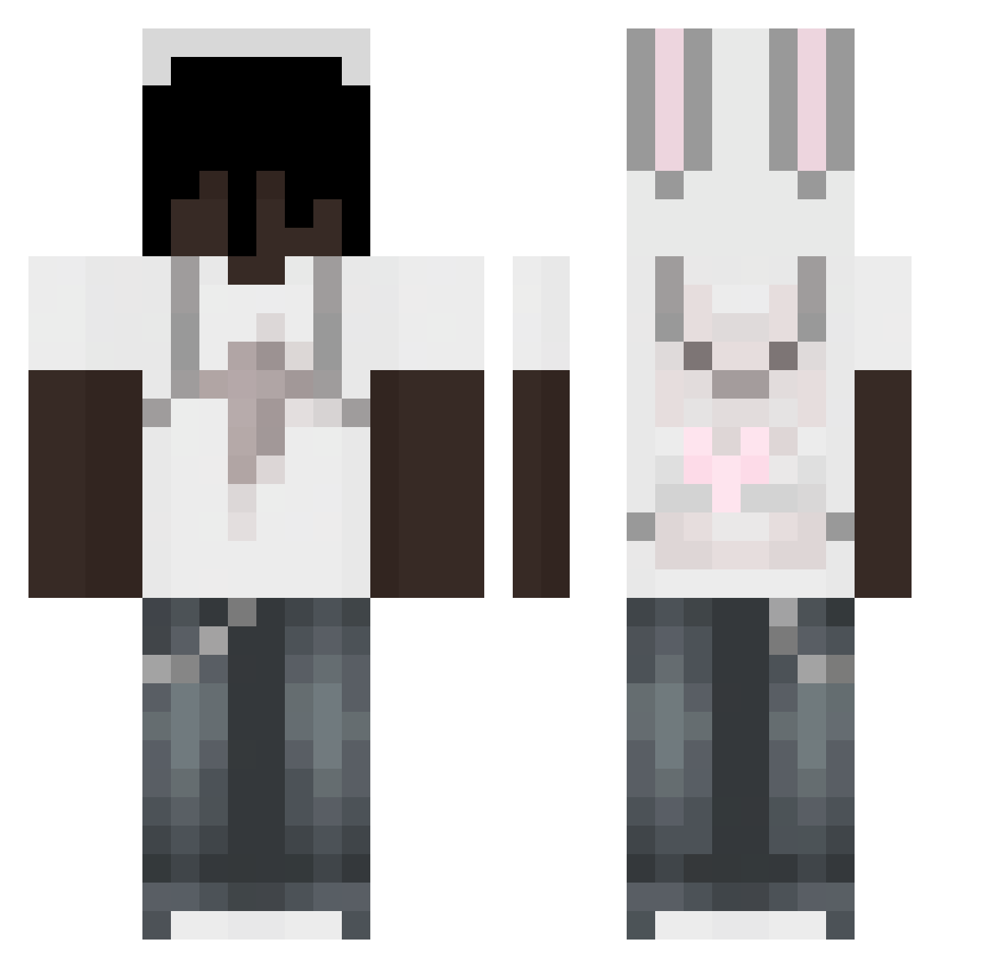 SirSwagalishus_ Minecraft skin, front and back view