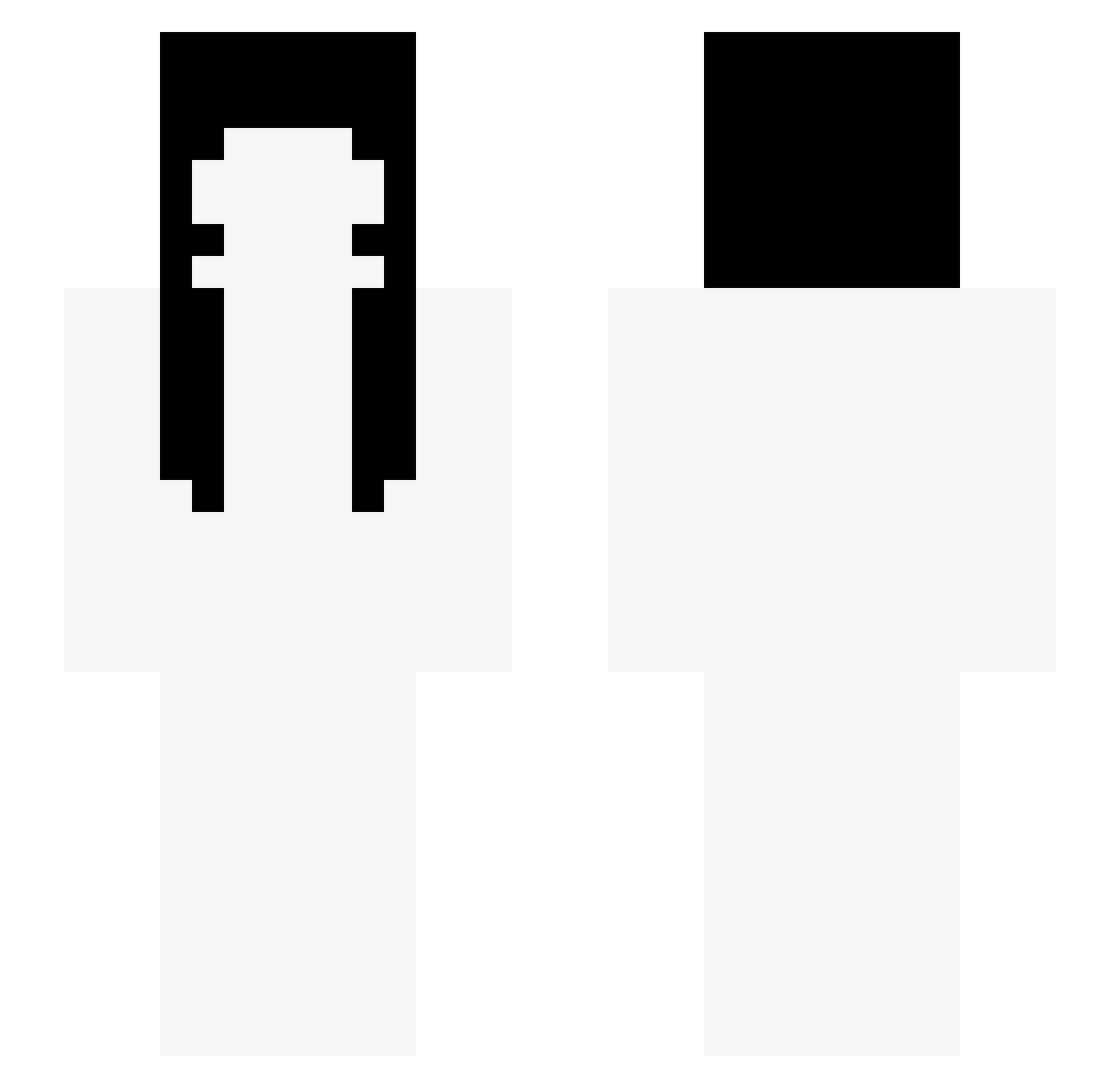 SUPERCHEESE09232 Minecraft skin, front and back view