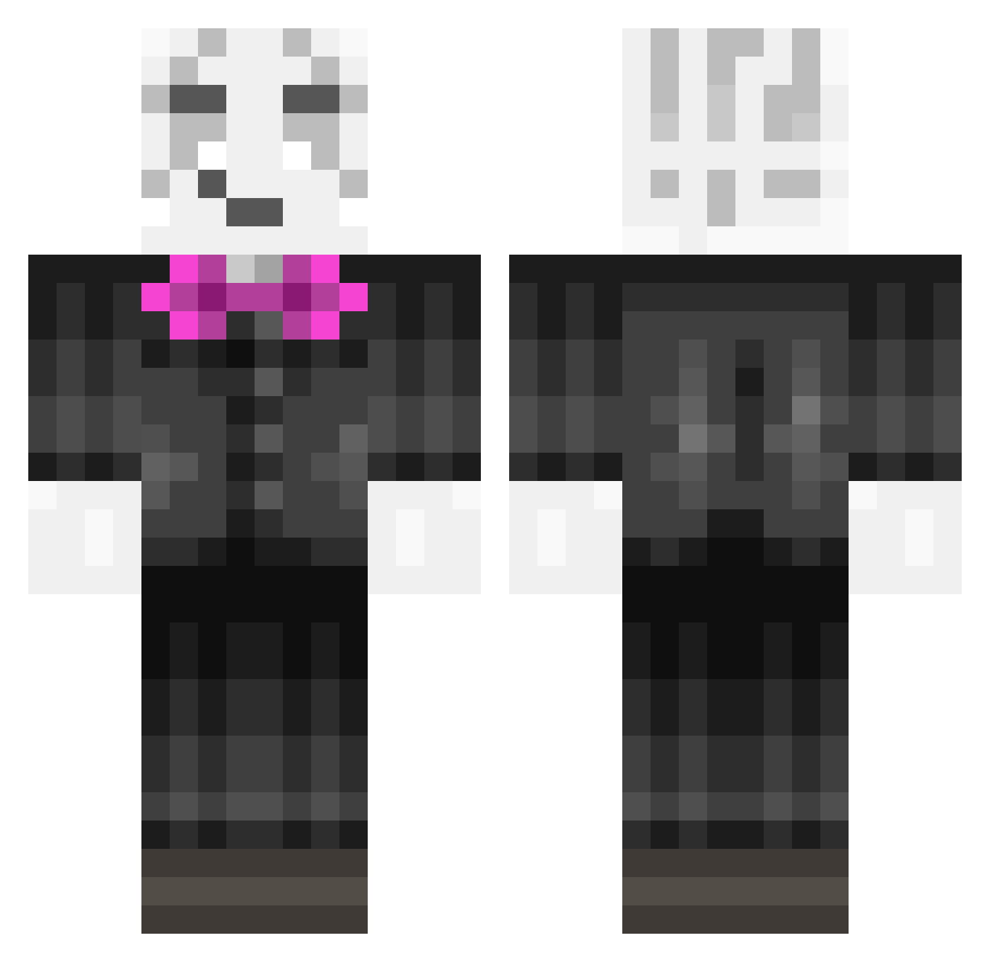 Aimee - gaster Minecraft skin