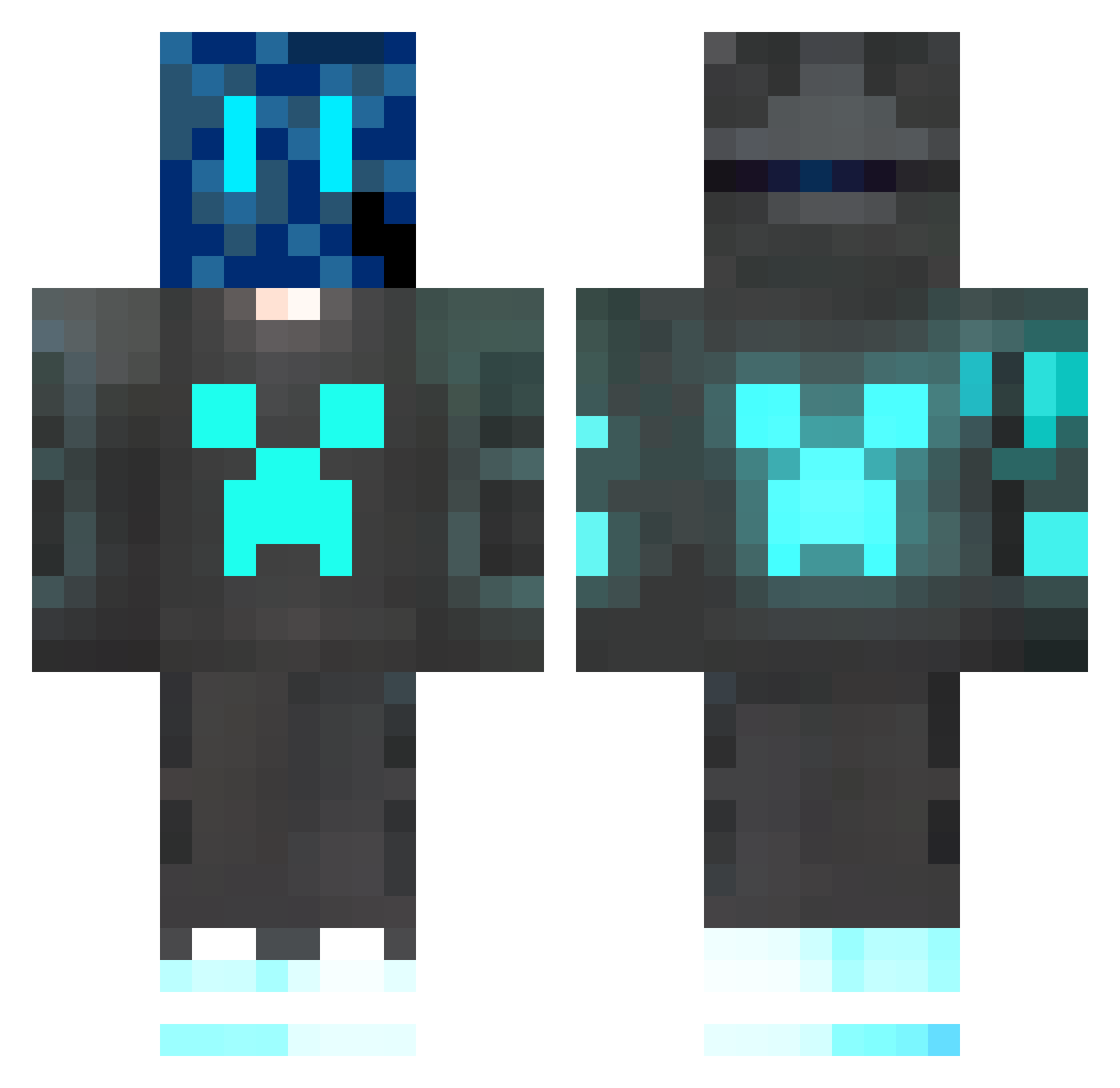 tphilip24 Minecraft skin, front and back view