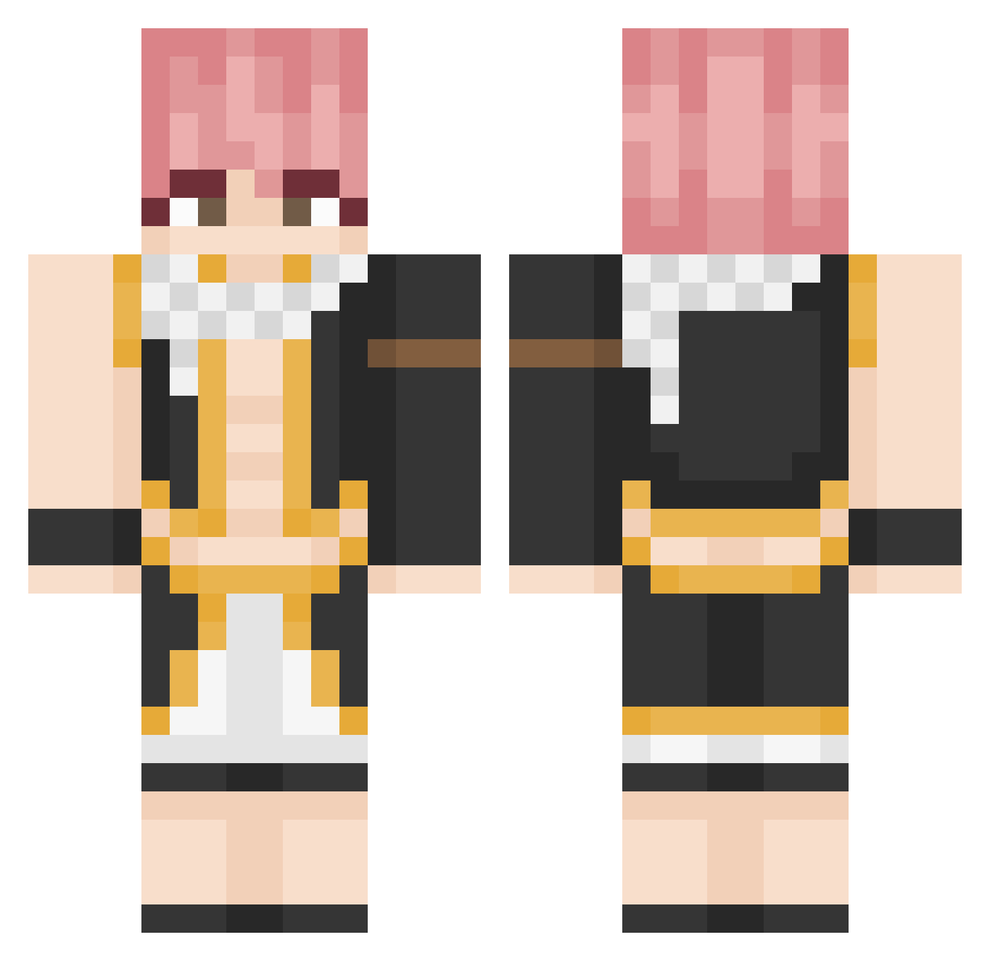 DARTH_D4N Minecraft skin, front and back view