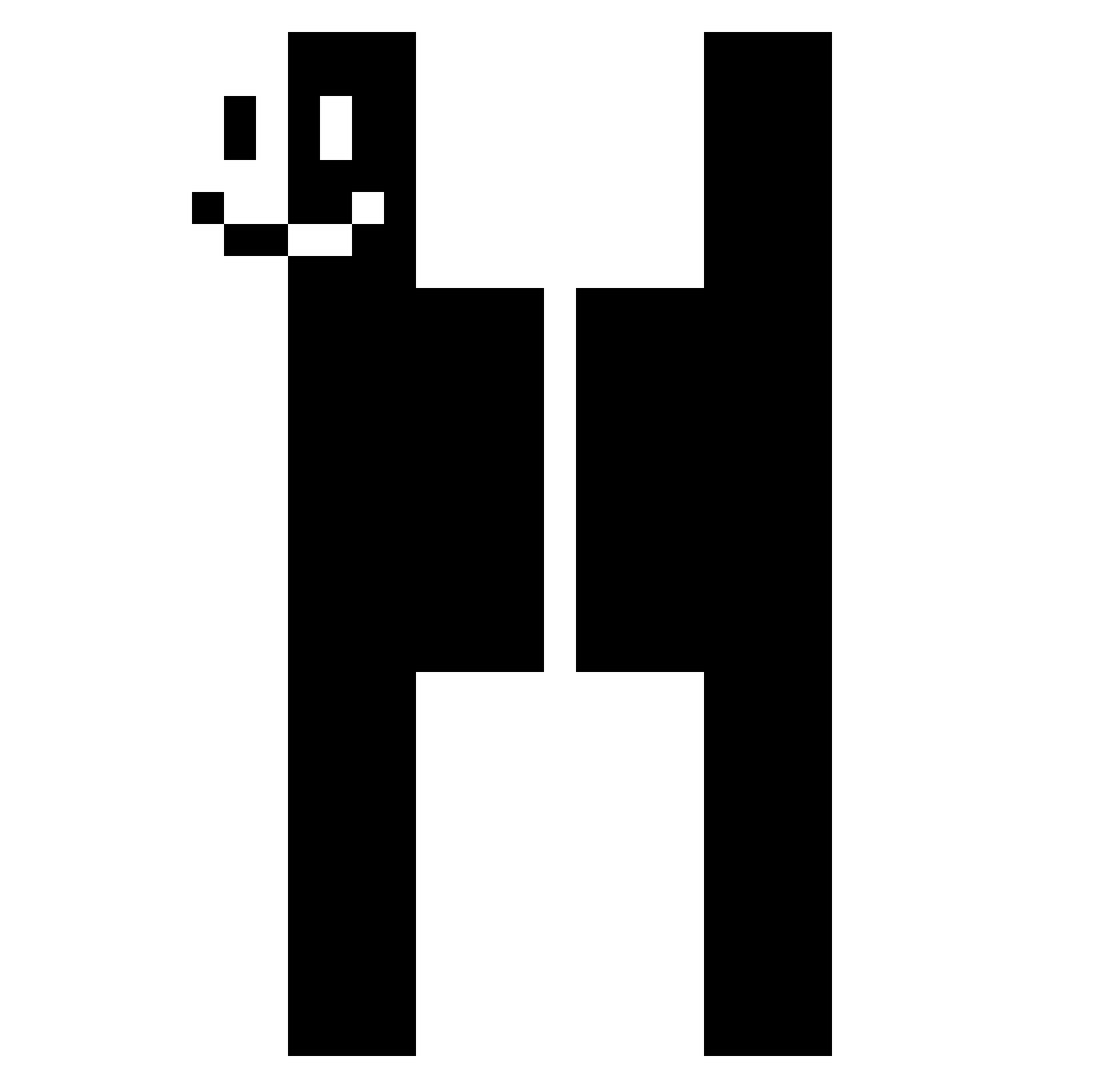 Gua_lala Minecraft skin, front and back view