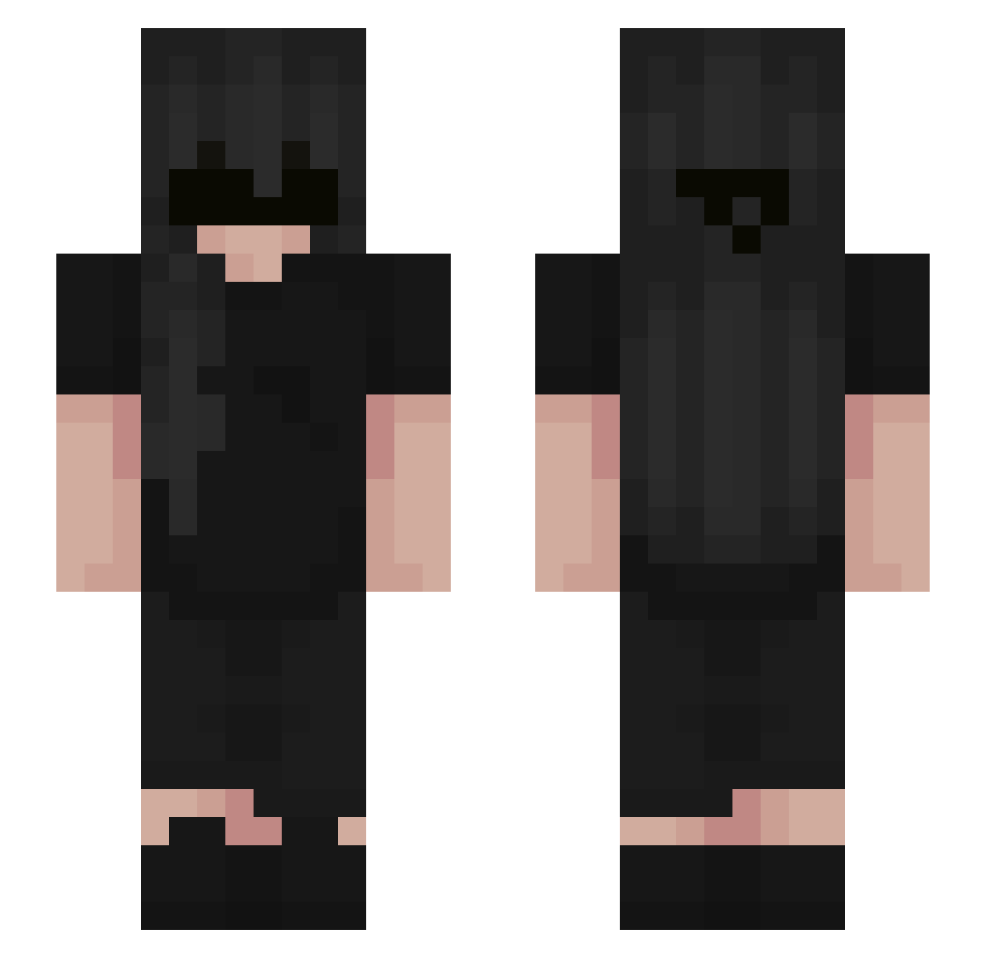 whitea__ Minecraft skin, front and back view